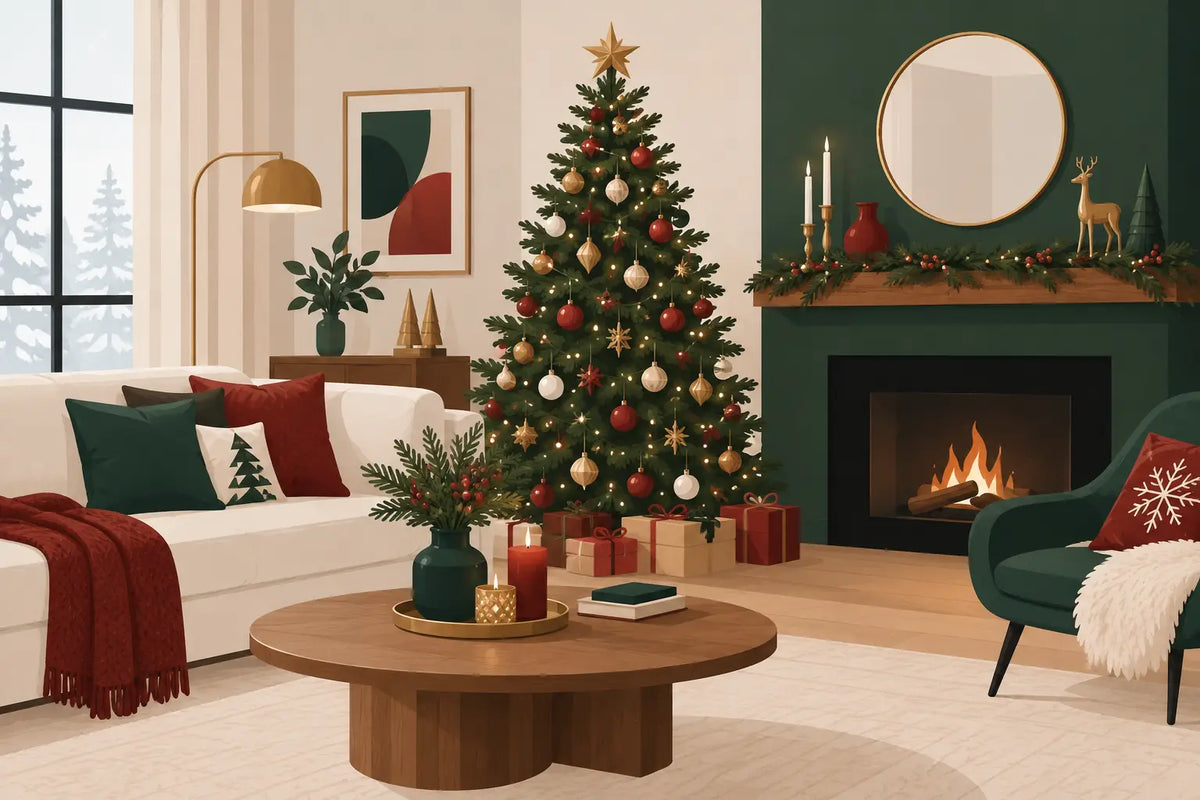Kerst woonaccessoires trends voor een huis met lef