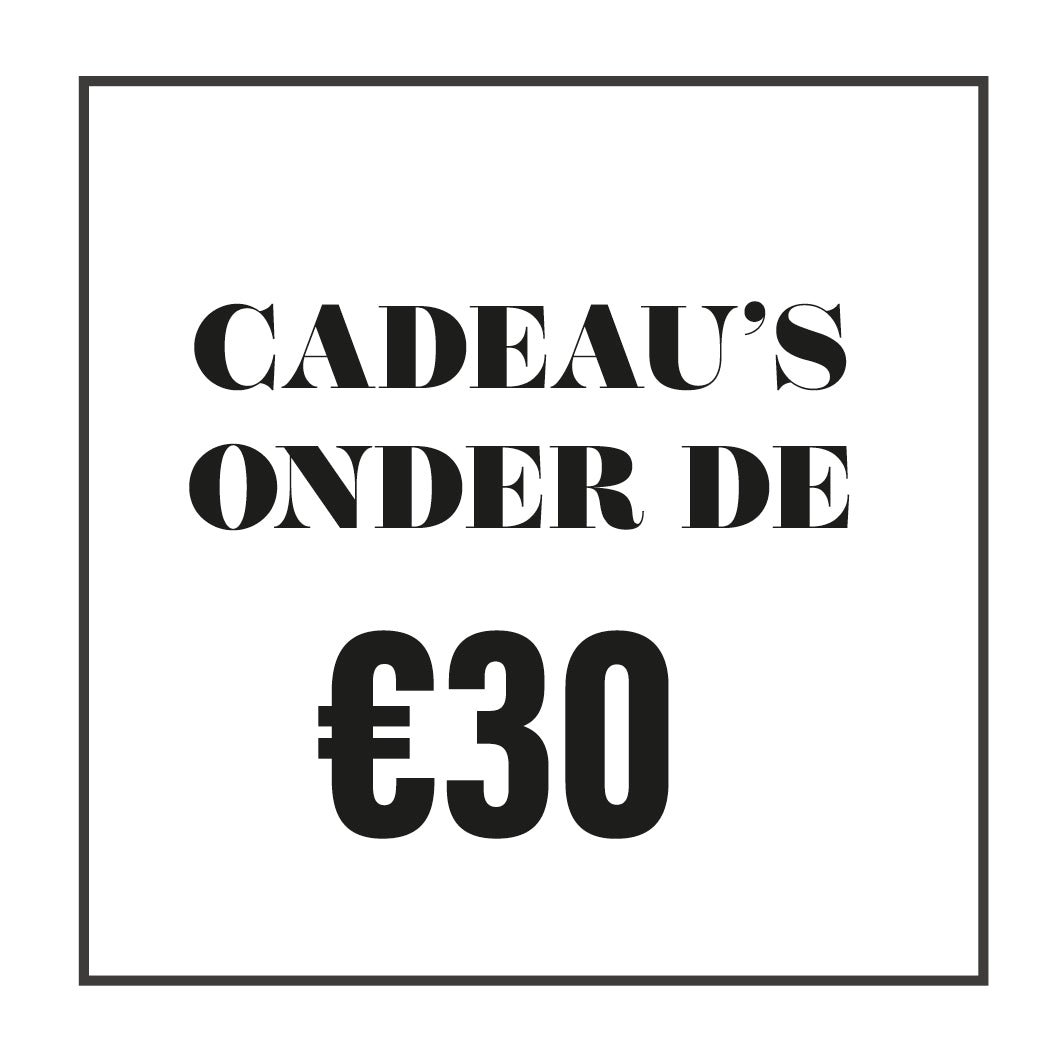Cadeaus onder de €30