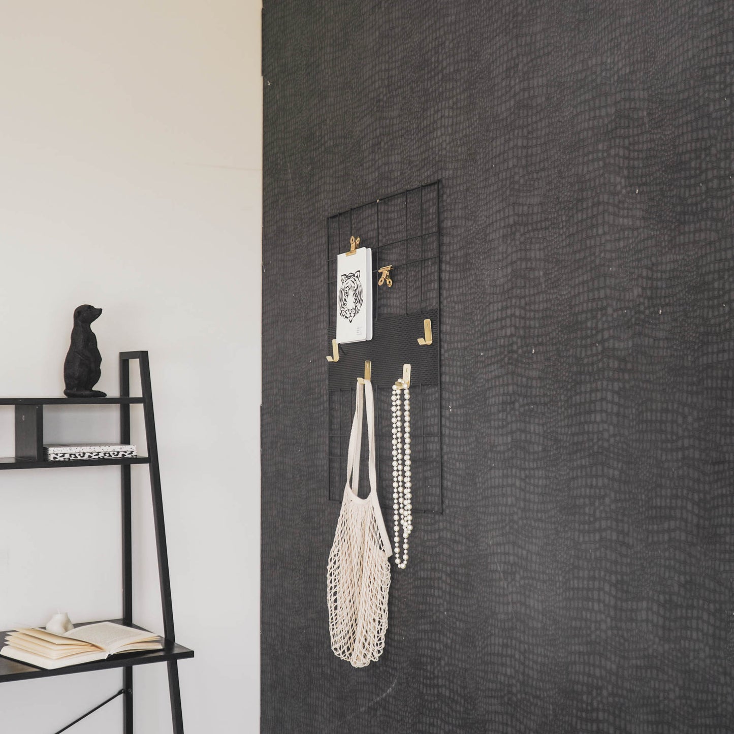 HV Metalen Memorek - Zwart - 50x70cm
