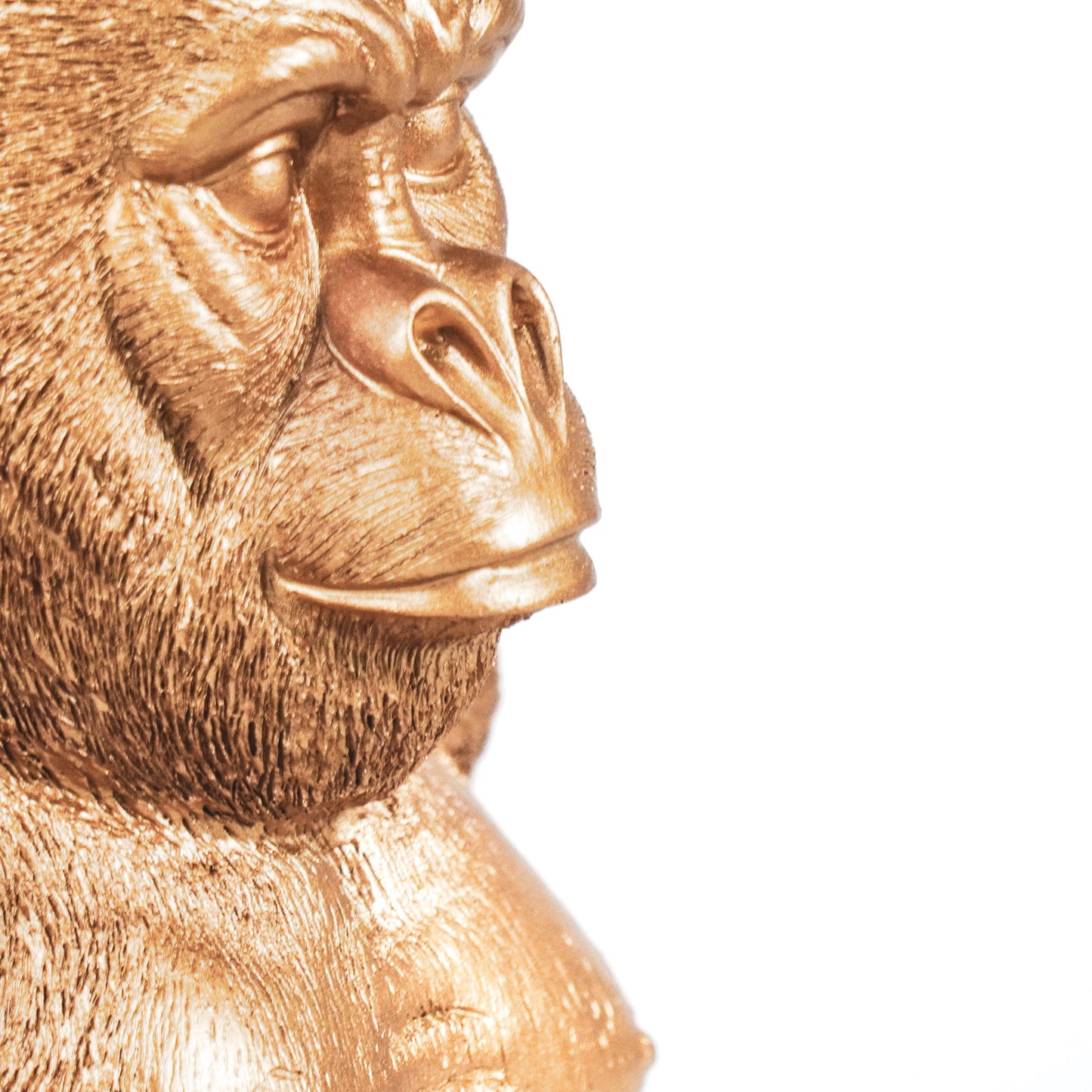 HV Gorilla Aap - Goud - 24x26x36.5 cm