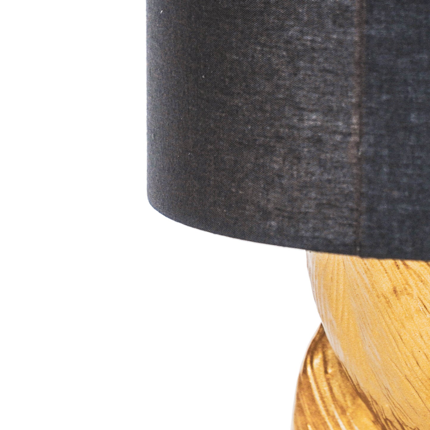 HV Stokstaartje Lamp - Goud - 73x22 cm - incl. lampenkap