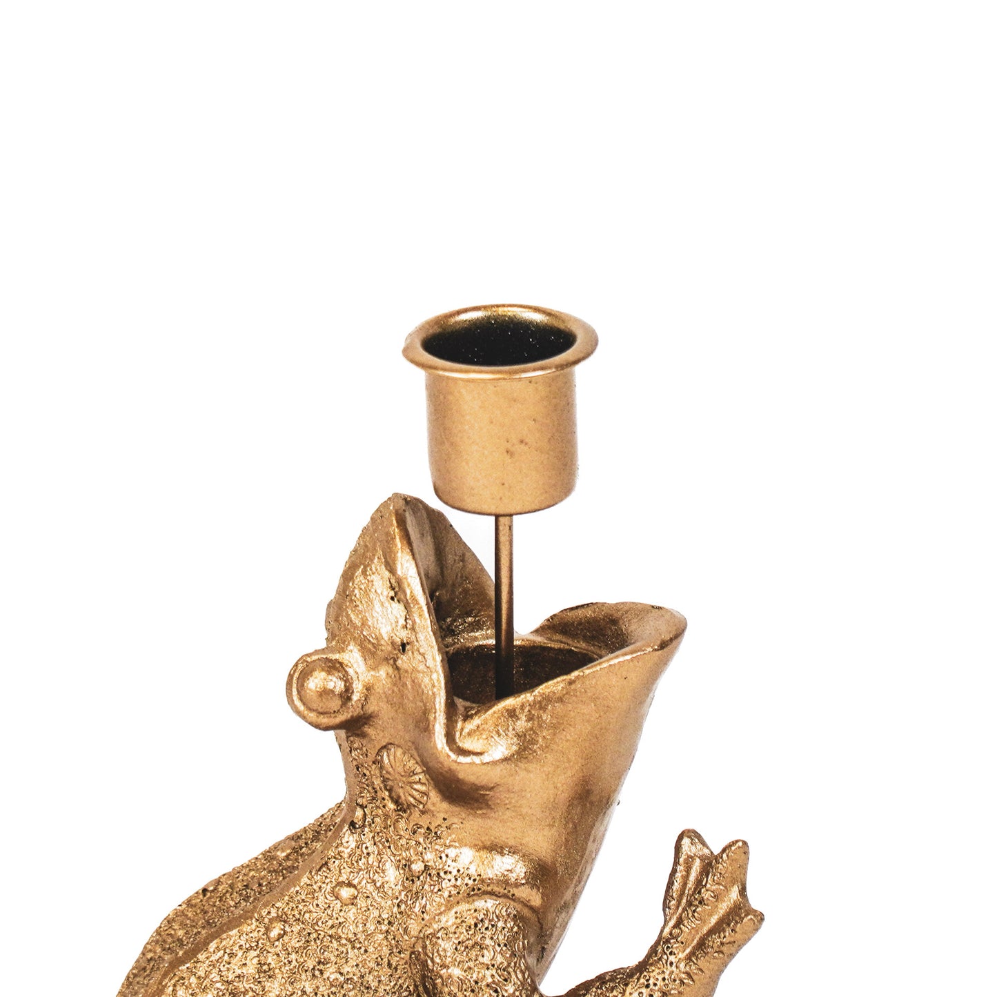 HV Kikkerprins Goud 10,5x14x11cm