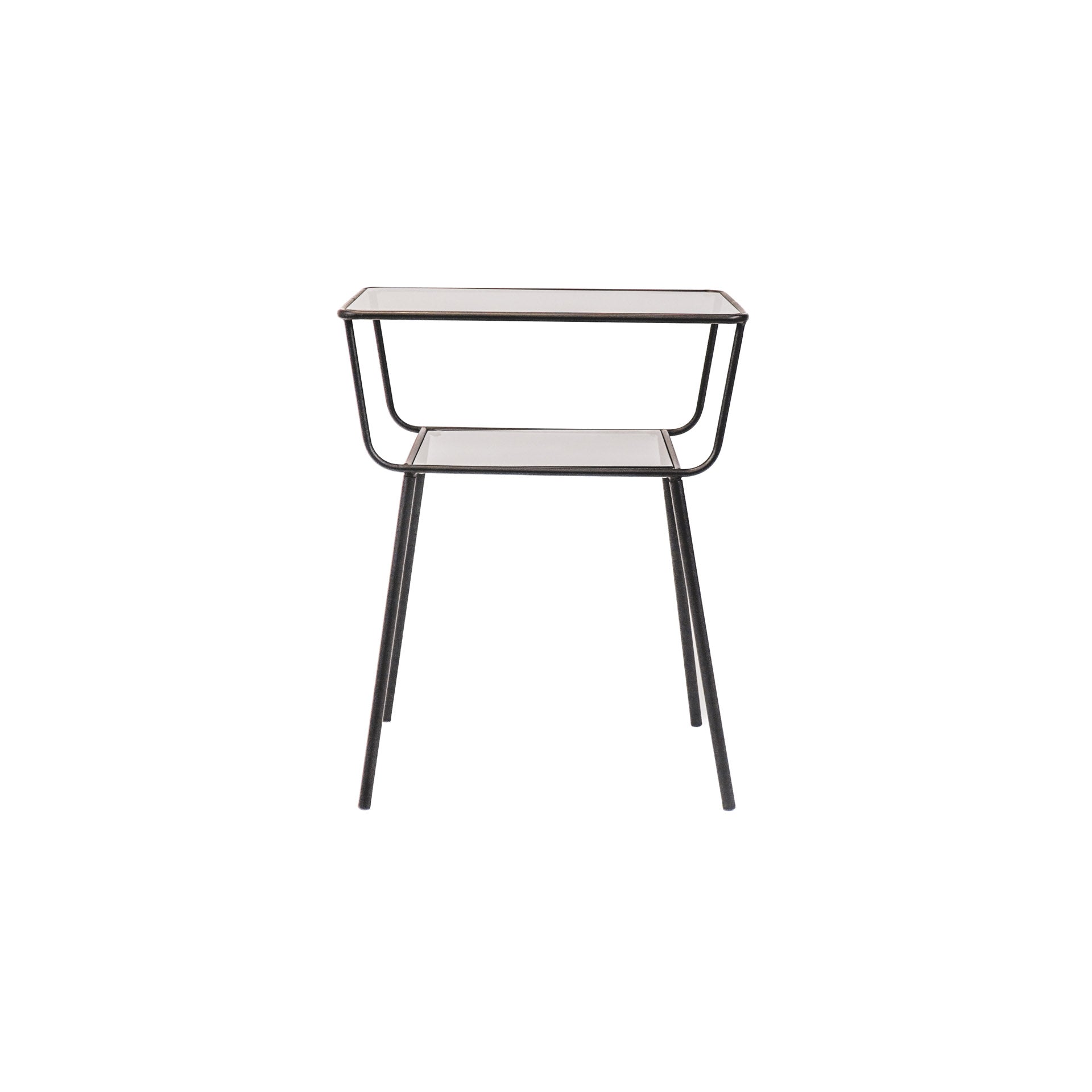 Housevitamin Bijzettafel - Zwart - 50x35x60cm