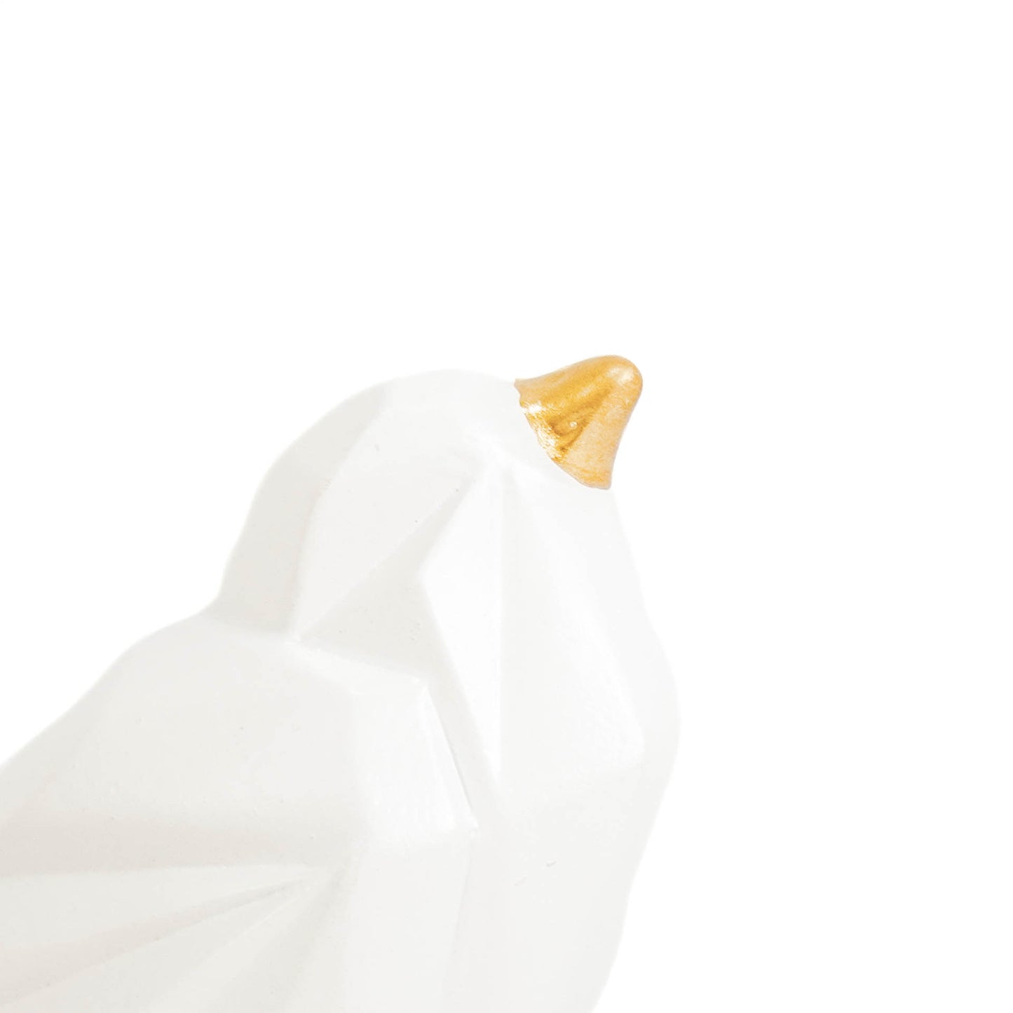 HV Lovebird Vogel - Wit - 7x13x9 cm