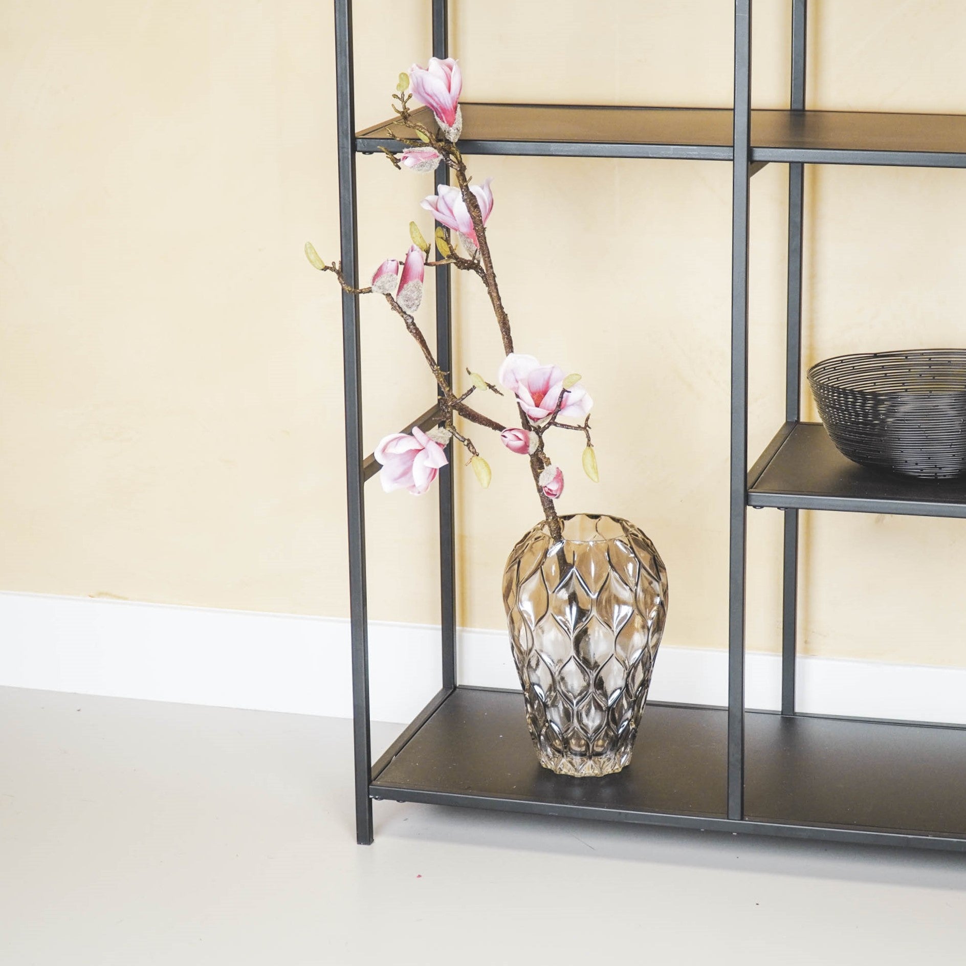 Vaas - Patroon - Smokey - Glas - 16x27cm