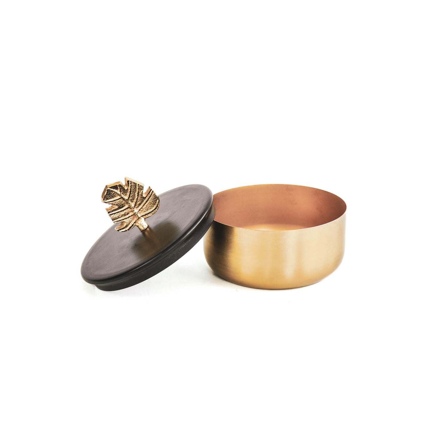 HV Monstera Box - Goud/Zwart -14x10 cm