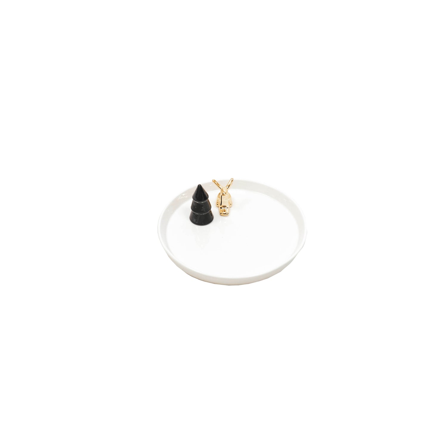 HV Kerstboom/Rendier Kerstbord - 22.5x12cm