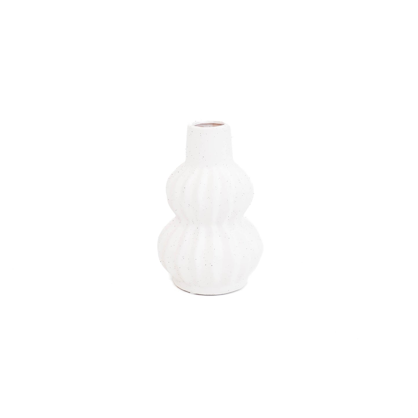 HV Organic Shape Vaas - Wit -13x13x20