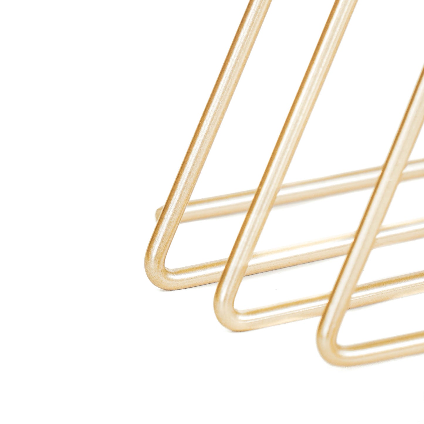 HV Tijdschriftenrek - Goud - 22x19x19cm