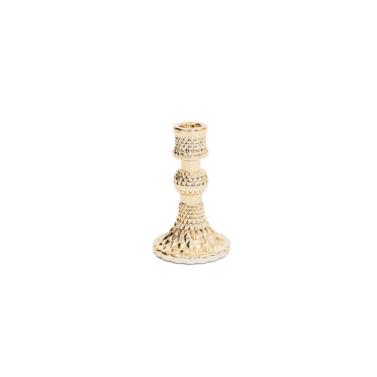 HV Kaarshouder - Glas - Goud - 8x13cm
