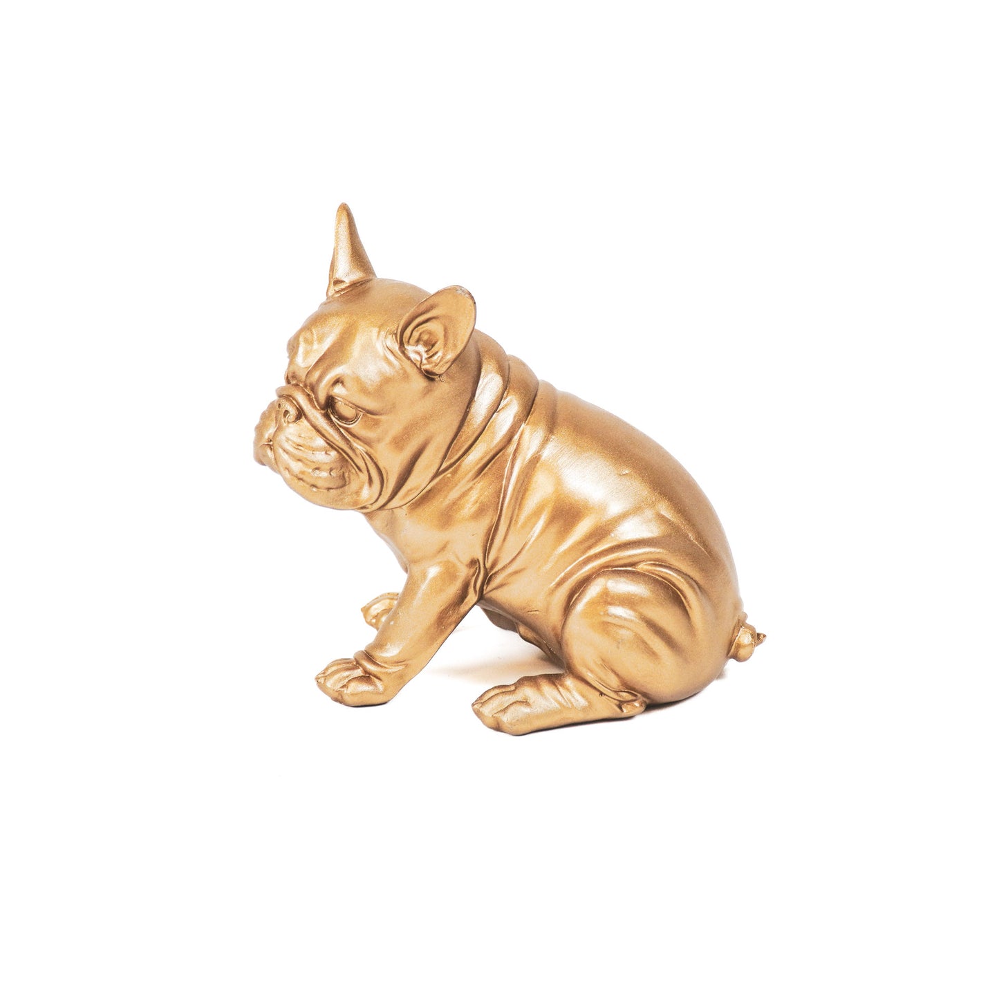HV Bulldog - Goud -19x13.5x19cm
