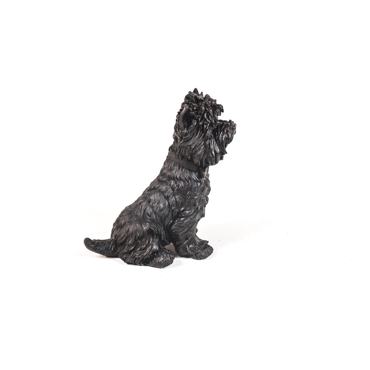 HV Terrier Hond - Zwart - 22.5x16.5x27.5 cm