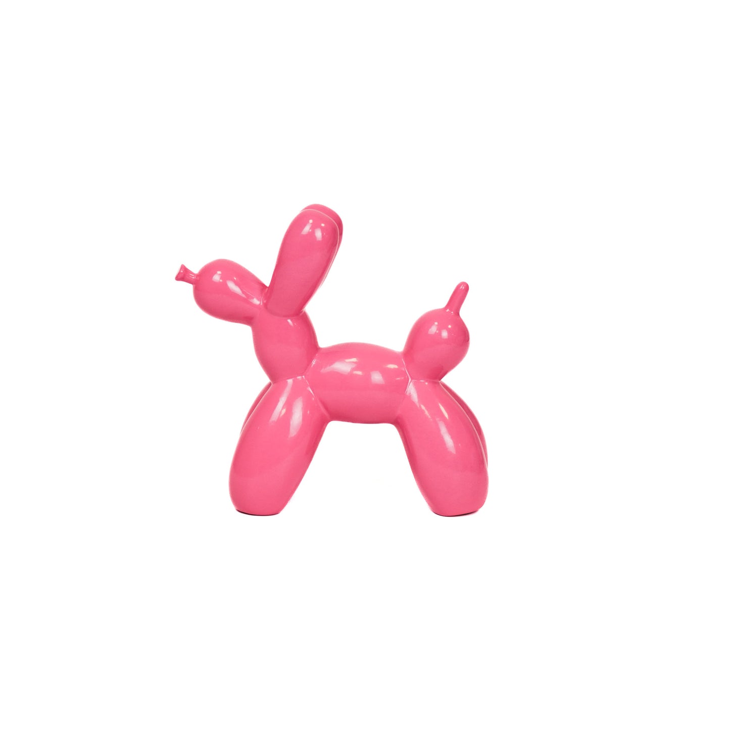 HV Doggy Style beeld Neon Roze -19x18,5x18,5 cm