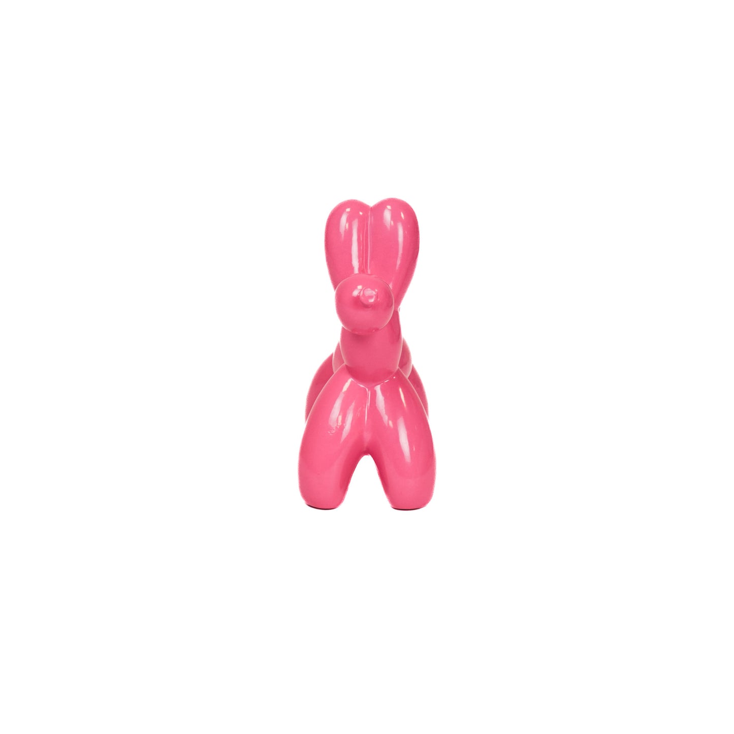HV Doggy Style beeld Neon Roze -19x18,5x18,5 cm