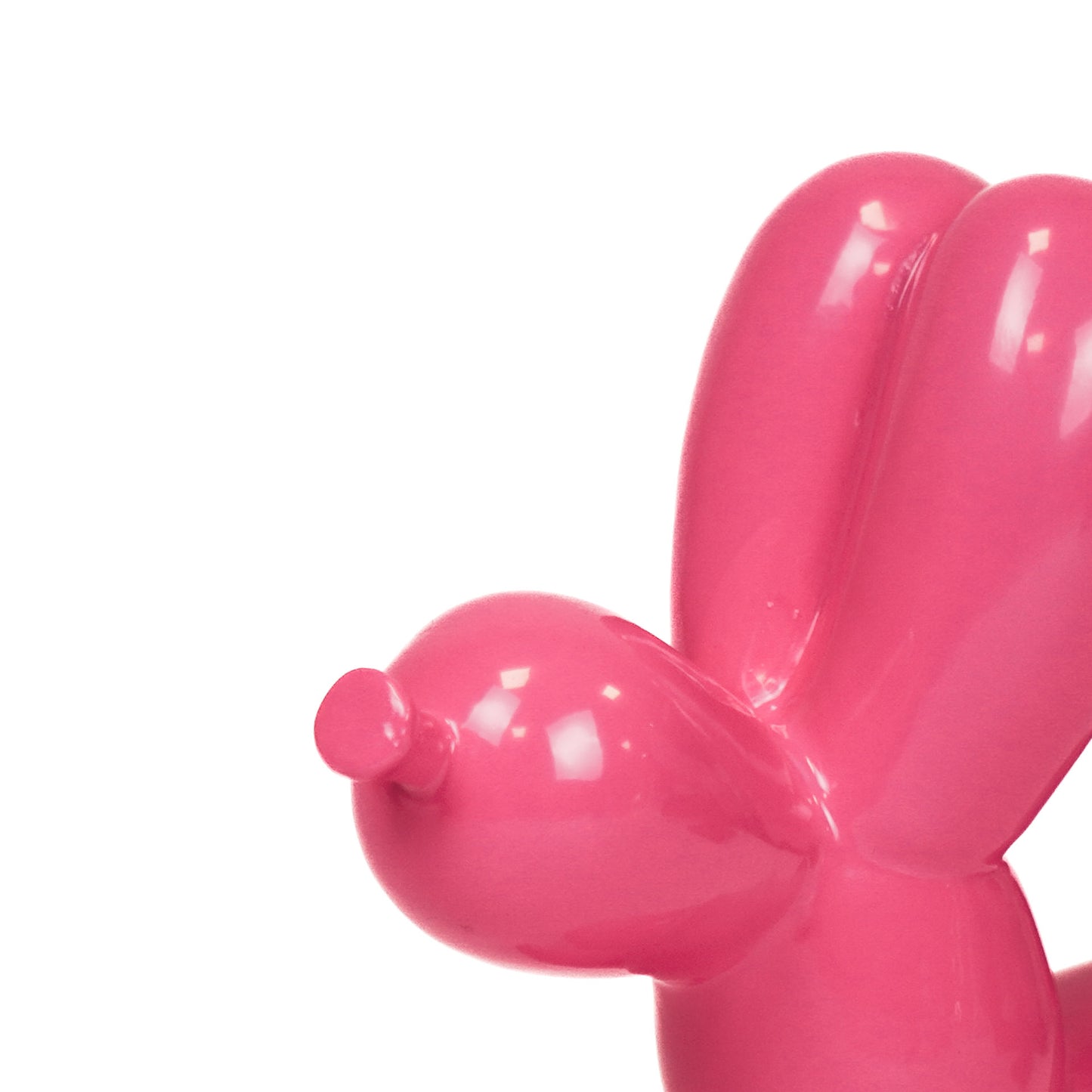 HV Doggy Style beeld Neon Roze -19x18,5x18,5 cm