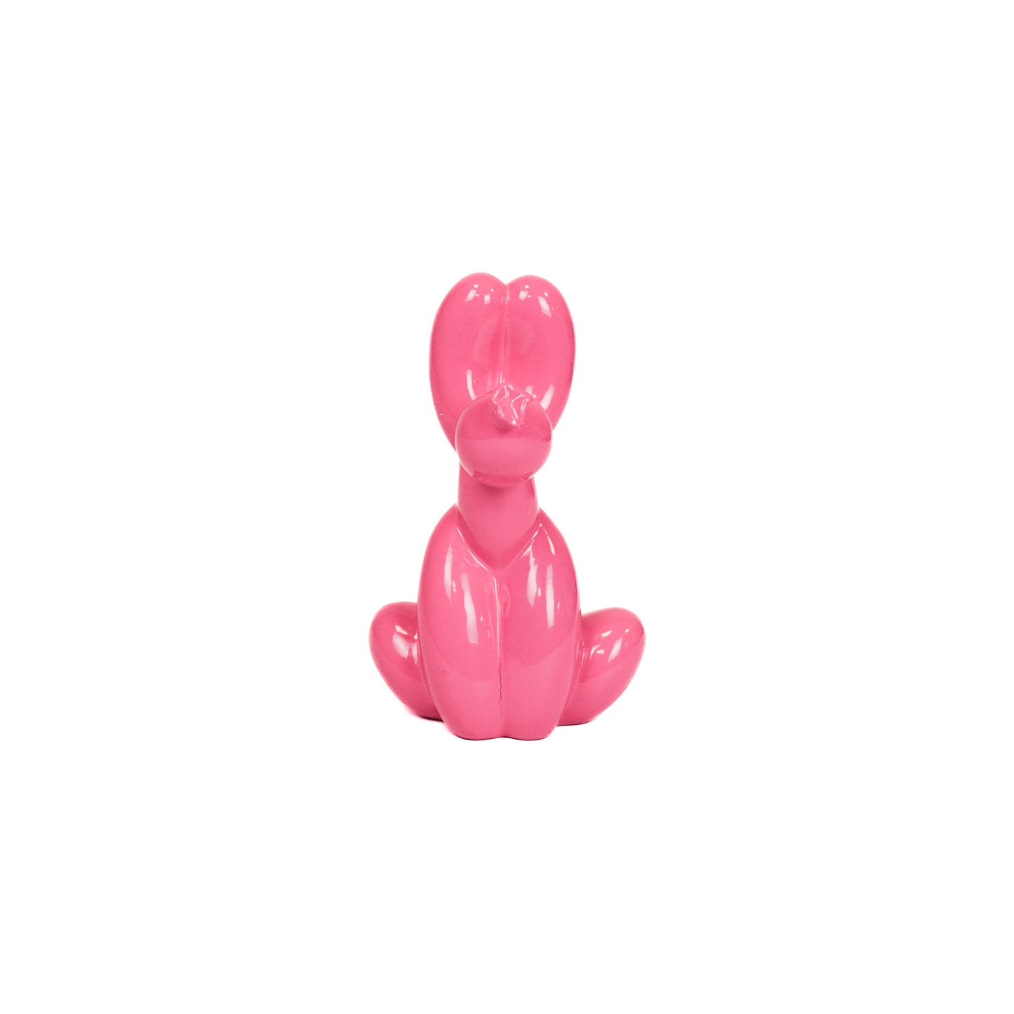 HV Poepende Ballon Hond - 24x9x14 cm - Neon Roze