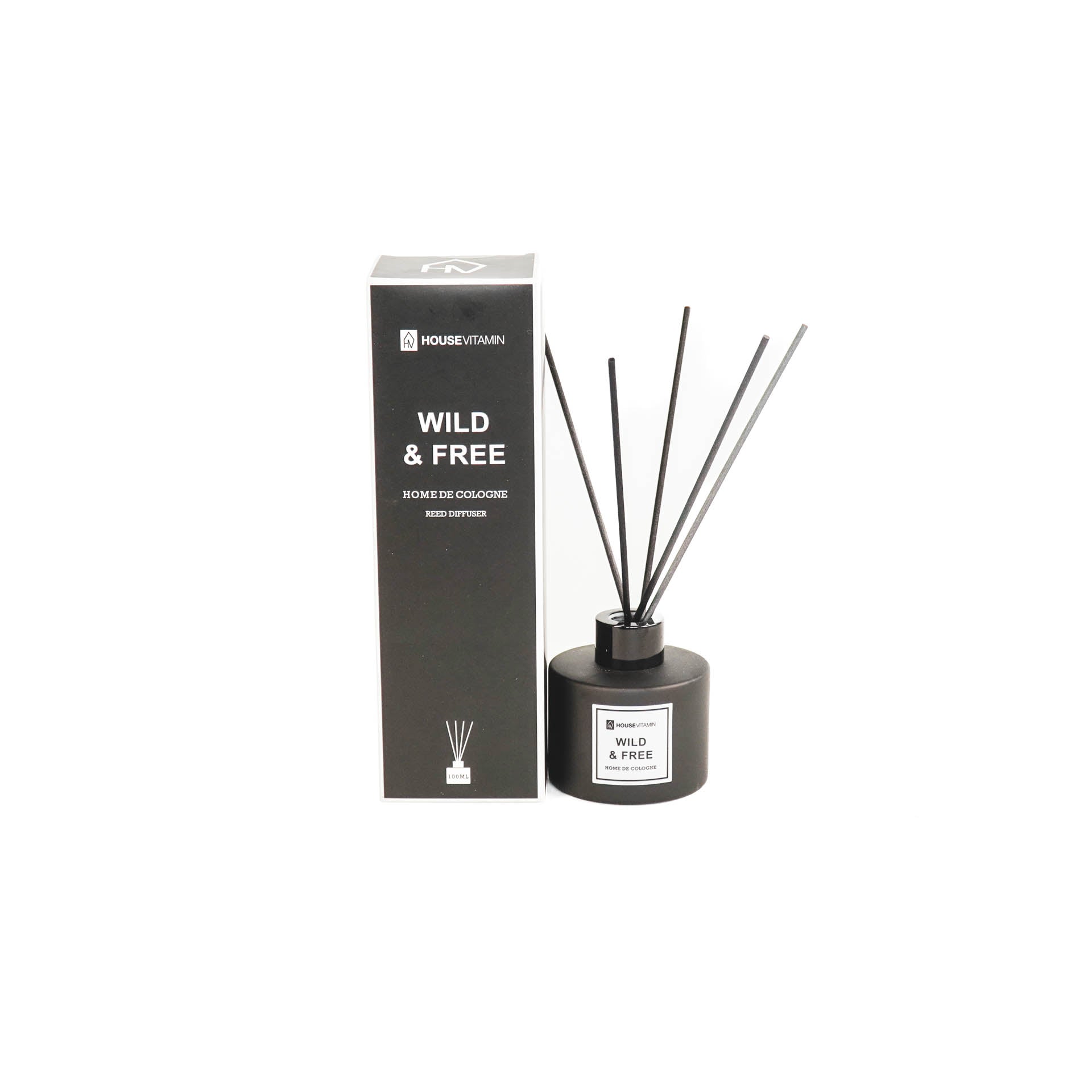 Geurstokjes - Wild and free - Zoete Parfum - 100 ml