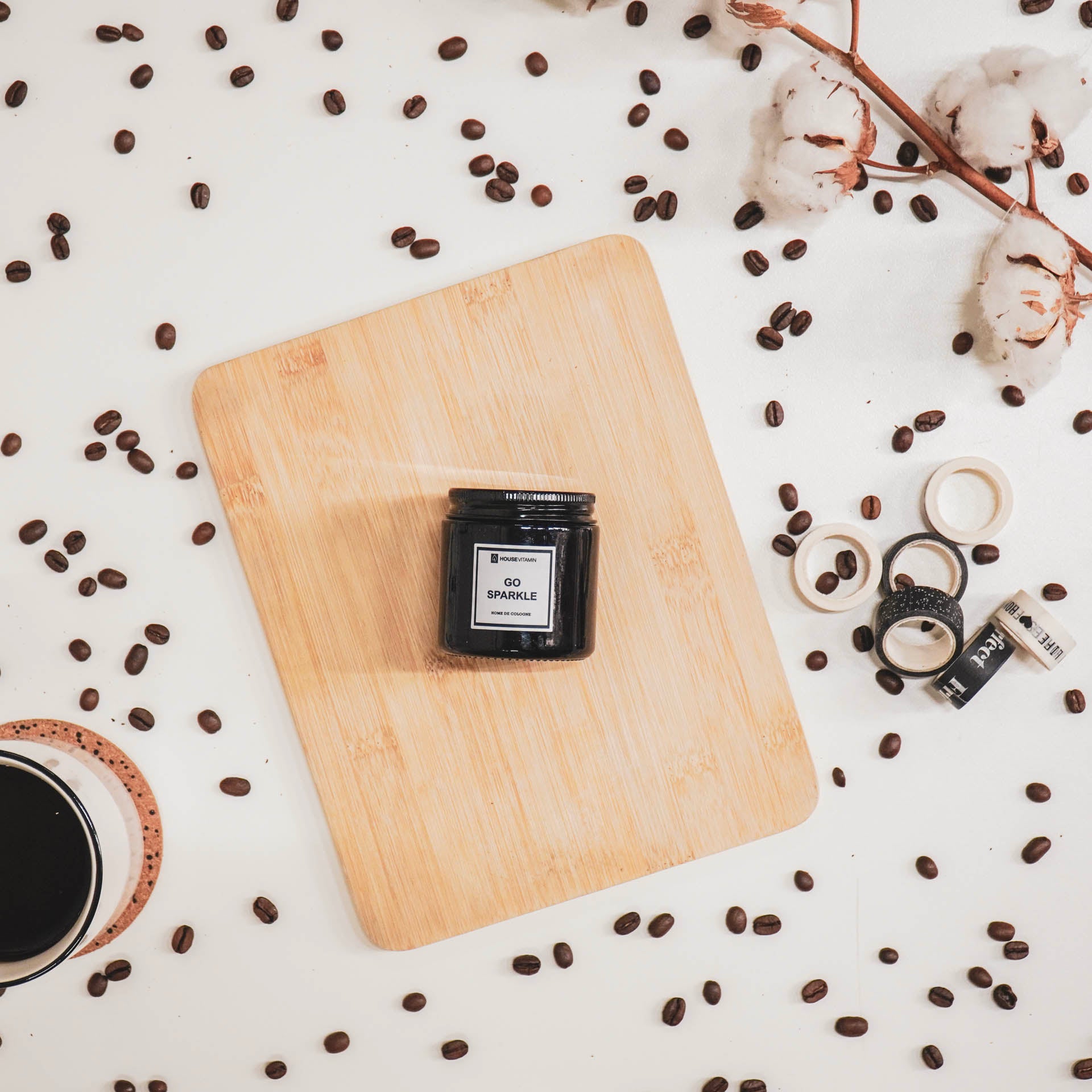 Geurkaars - 100gr - Go Sparkle