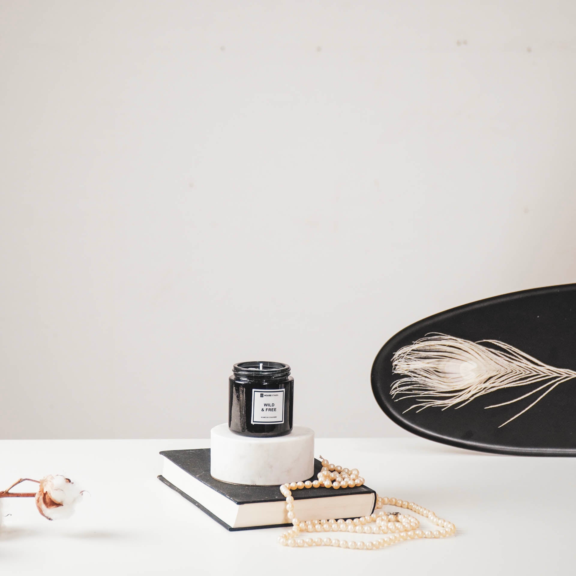 Geurkaars - 100gr - Wild and free