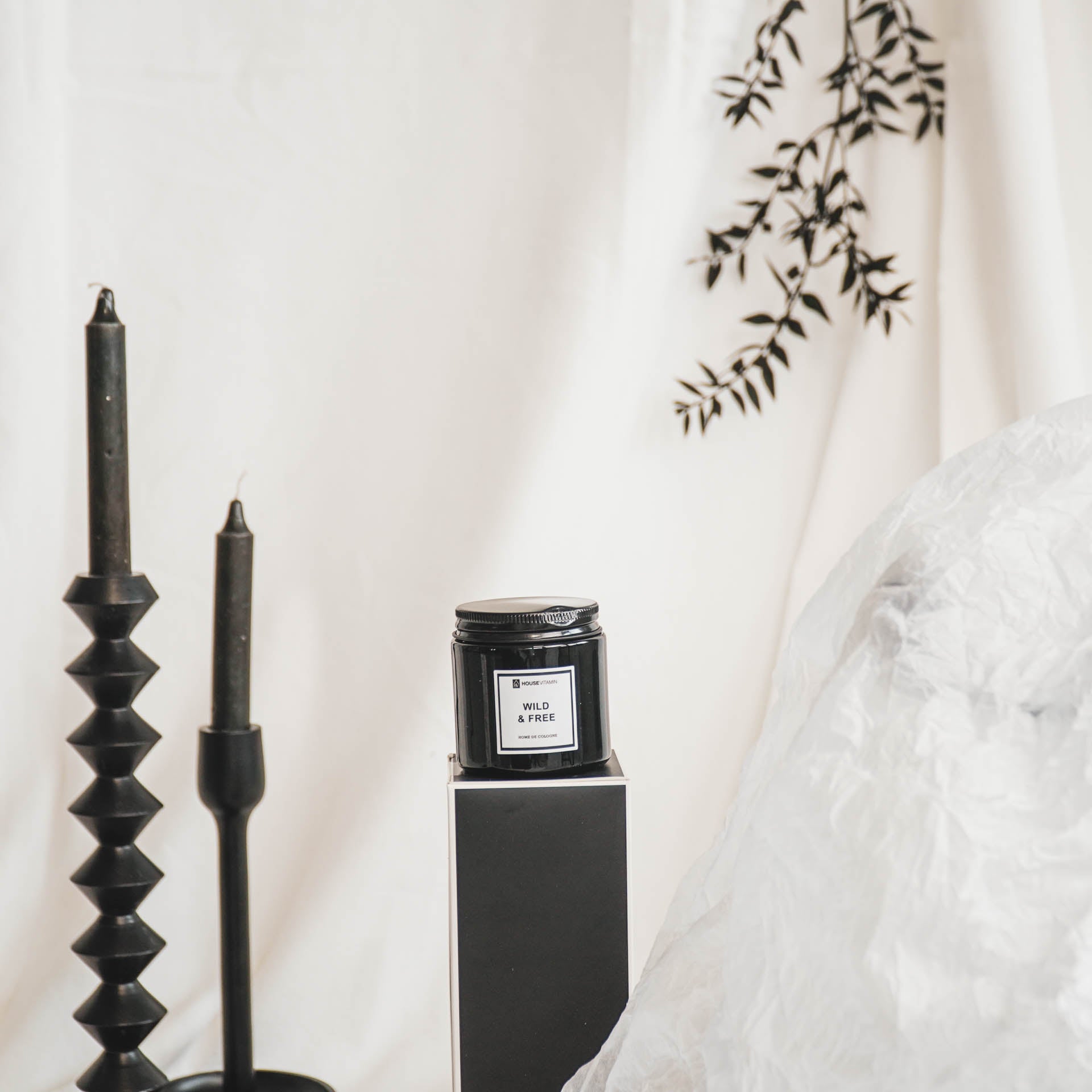 Geurkaars - 100gr - Wild and free