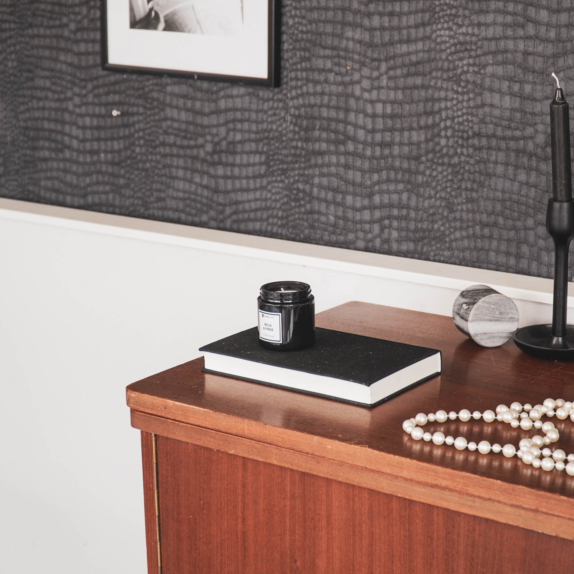 Geurkaars - 100gr - Wild and free