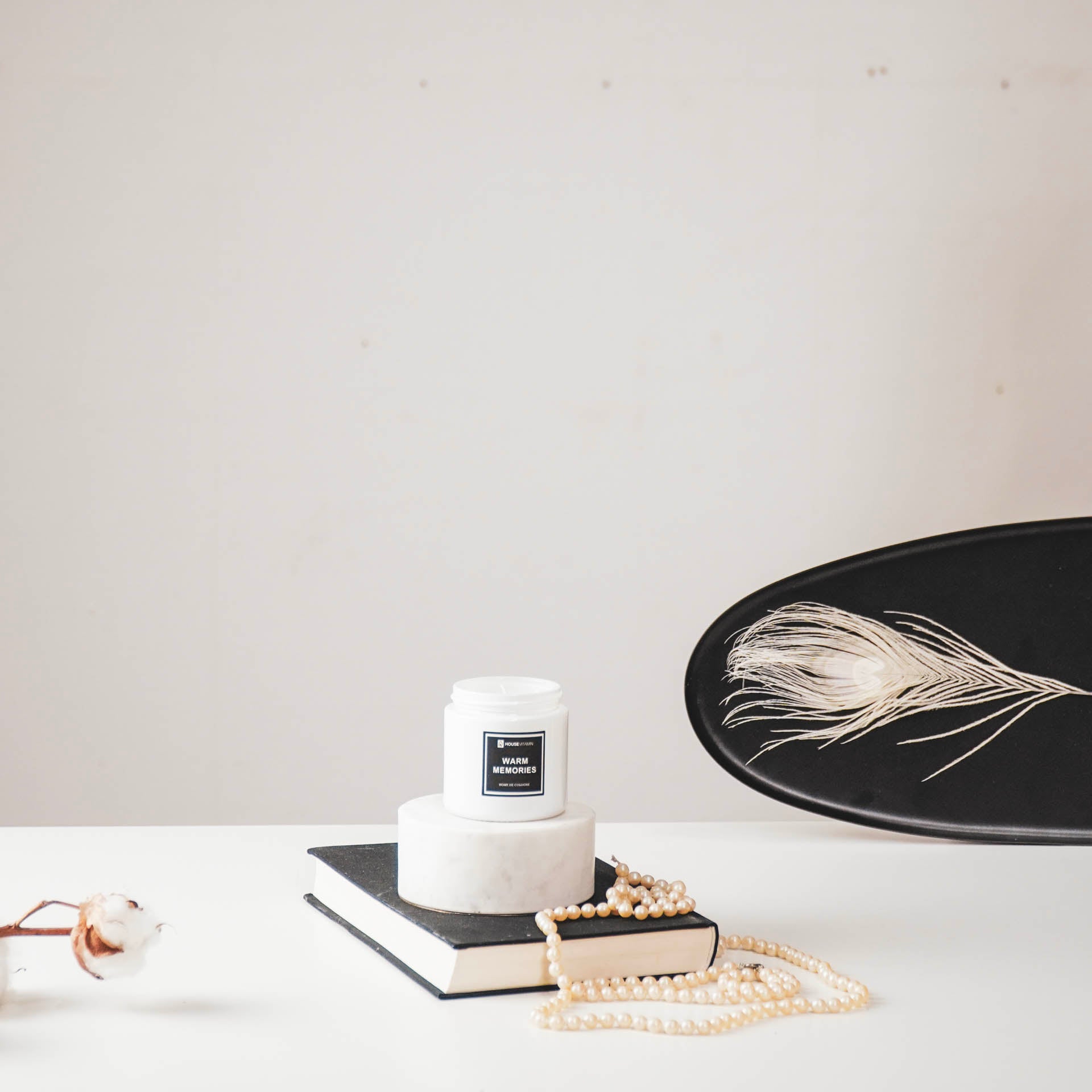 Geurkaars - 100gr - Warm memories