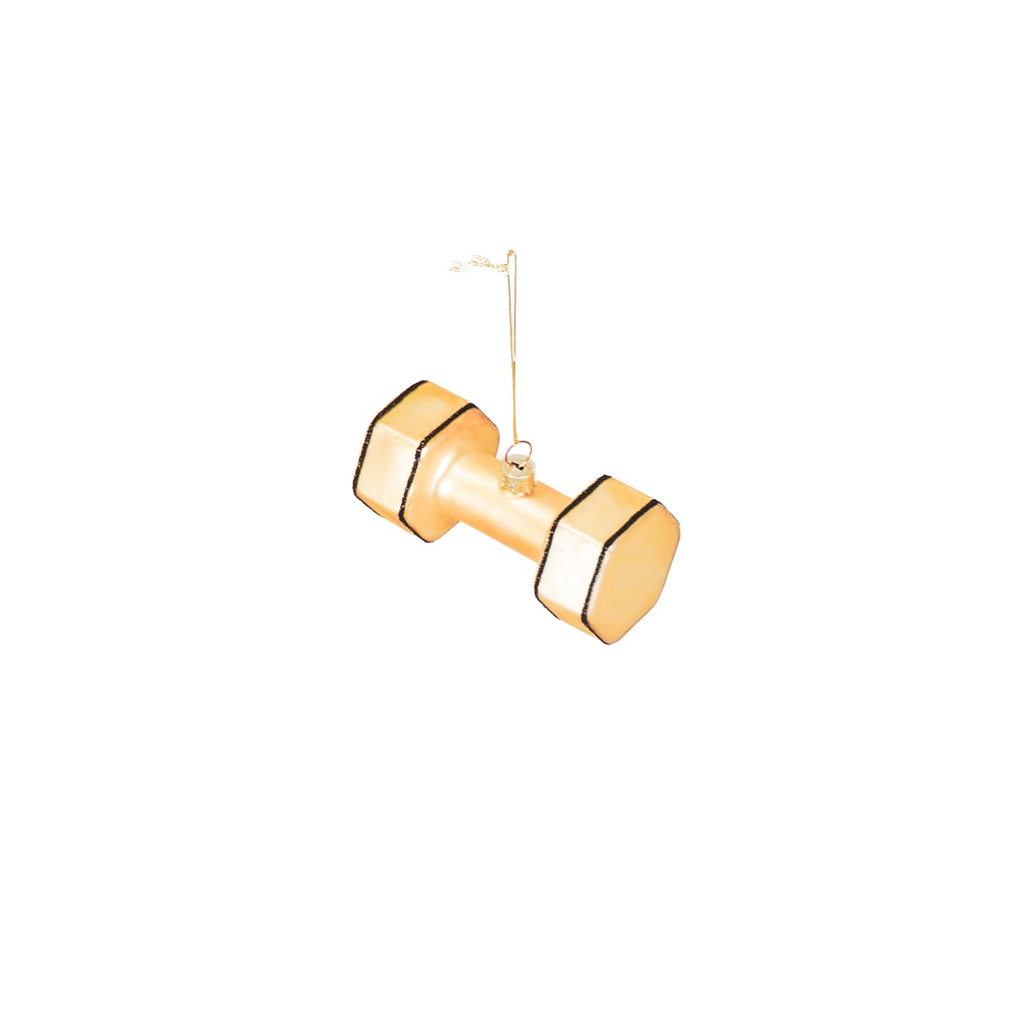 HV Weight Watcher Kerst Ornamenten- Set van 2-Glas-10,5x5x5cm