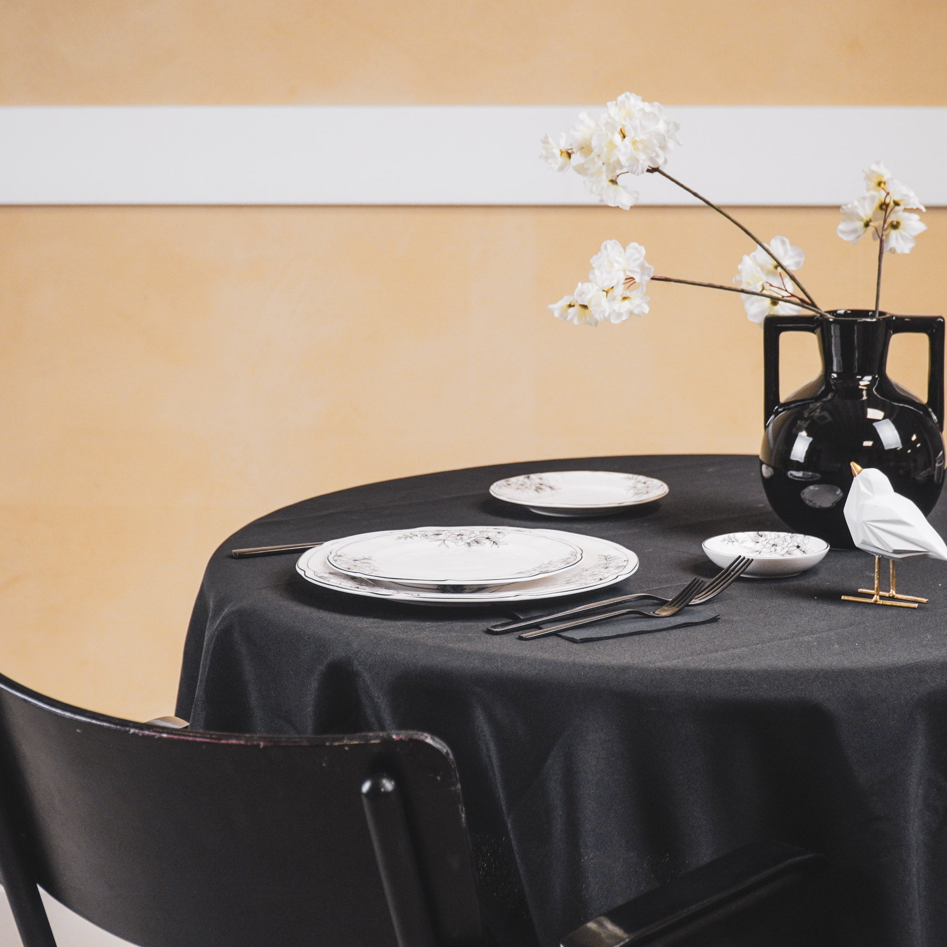 Housevitamin Gebaksbord- Les Fleurs- Ø15cm