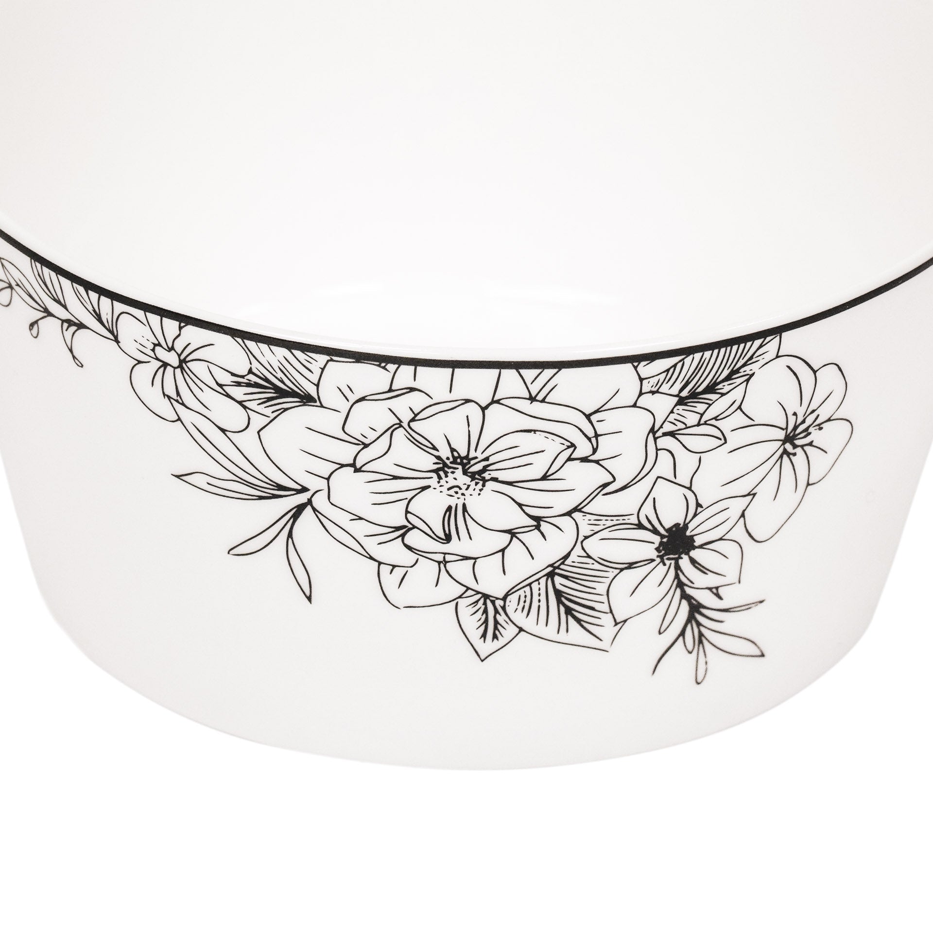 Schaal - Les Fleurs - Newbone China - 11,5x11,5x5,5cm