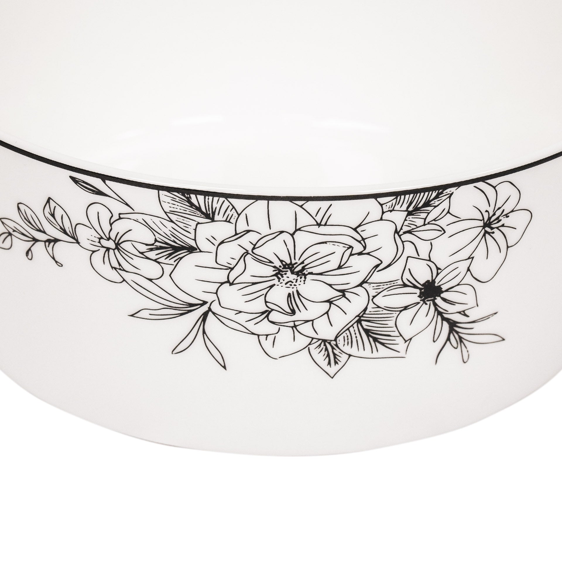 Schaal - Les Fleurs - Newbone China - 14,5x14,5x6cm