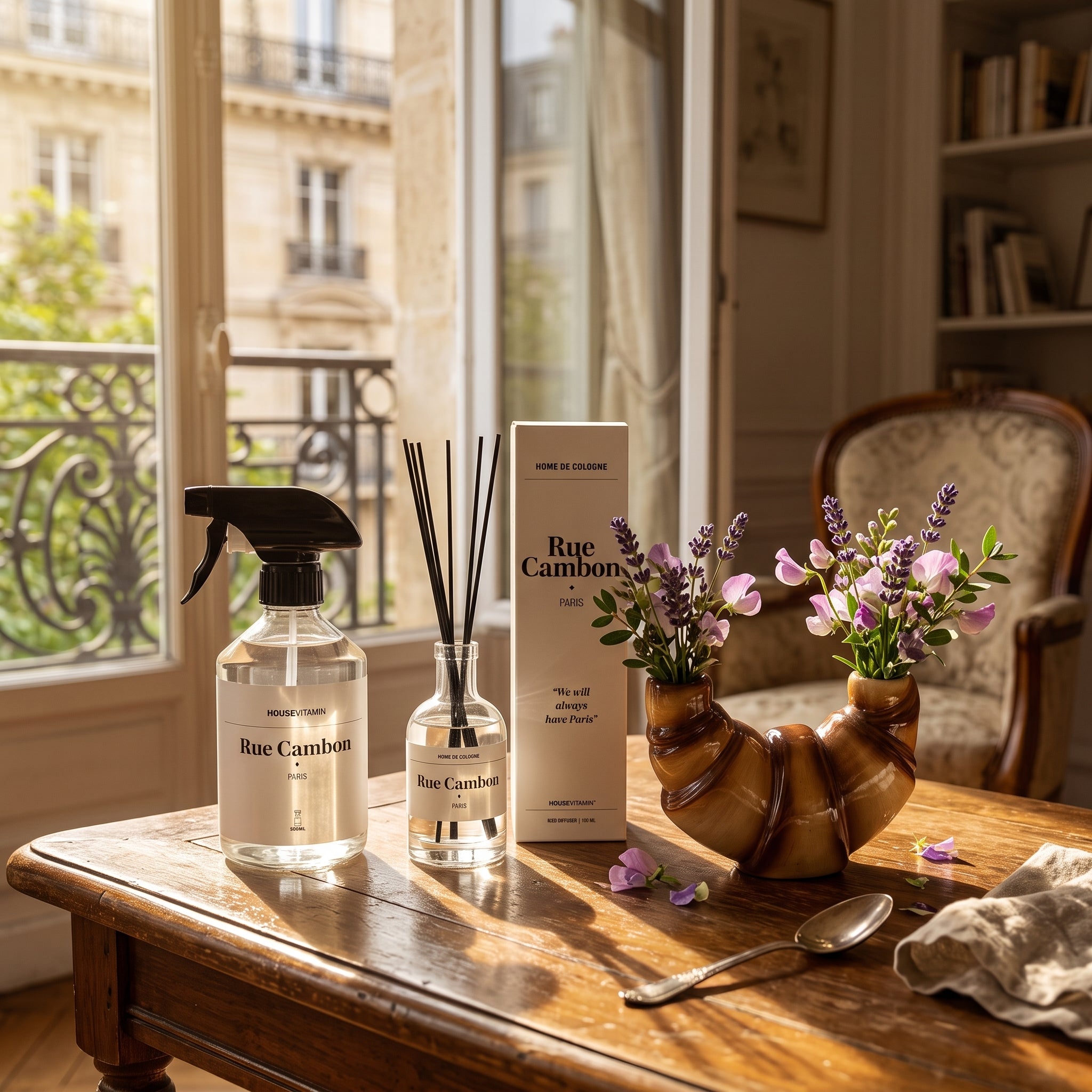Geurstokjes - Rue Cambon Parijs - Bergamot - 100ml