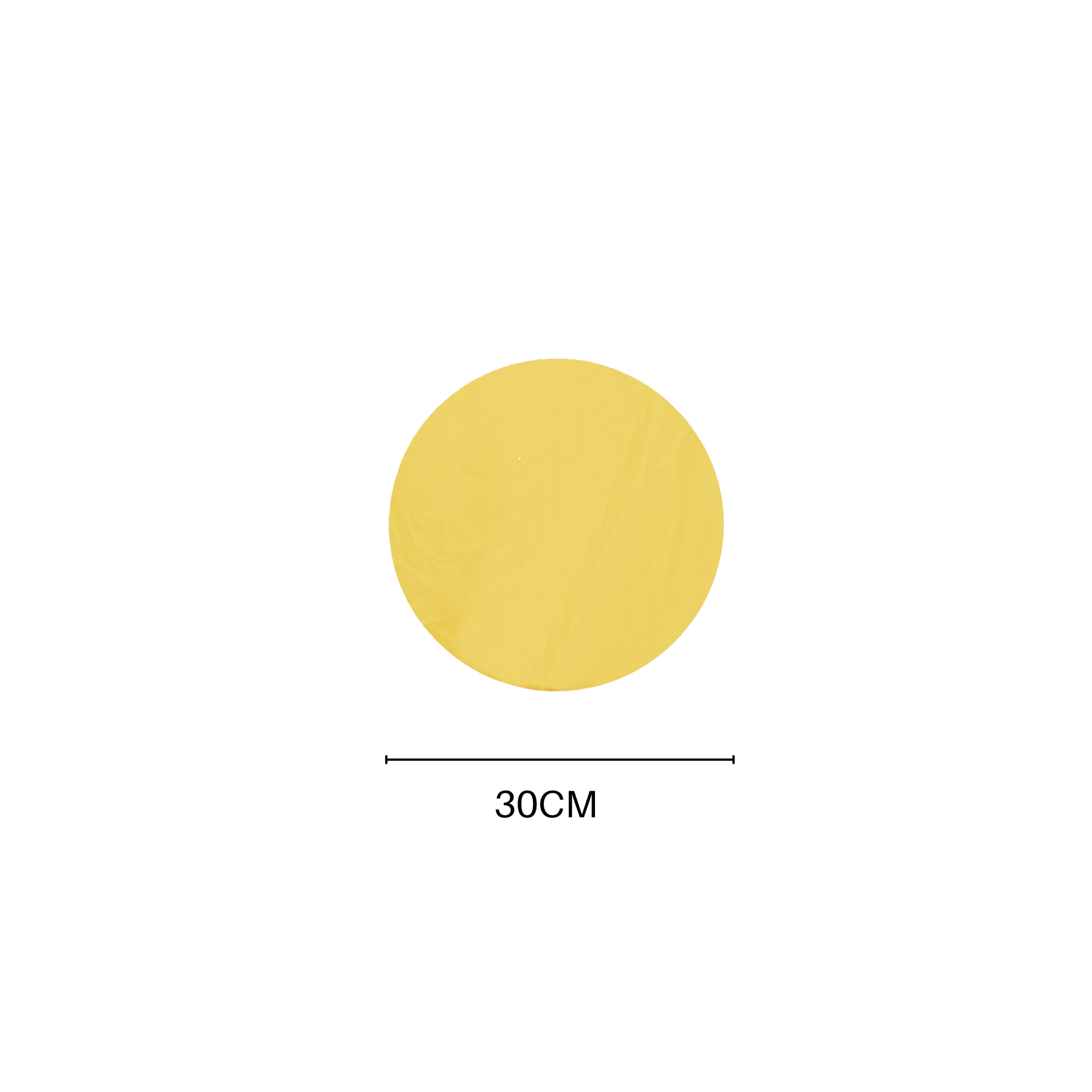 Spiegel - Rond - Goud Glas - 30x1x30m