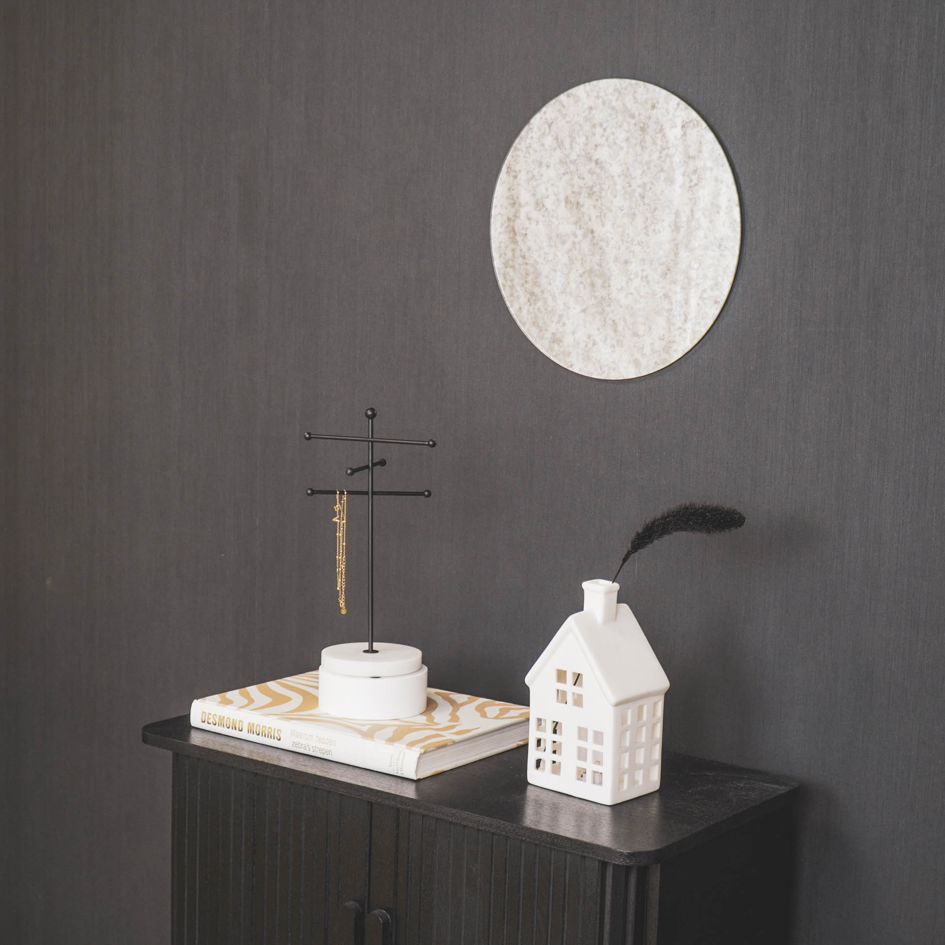 Spiegel - Rond - Smokey Glas - 30x1x30m