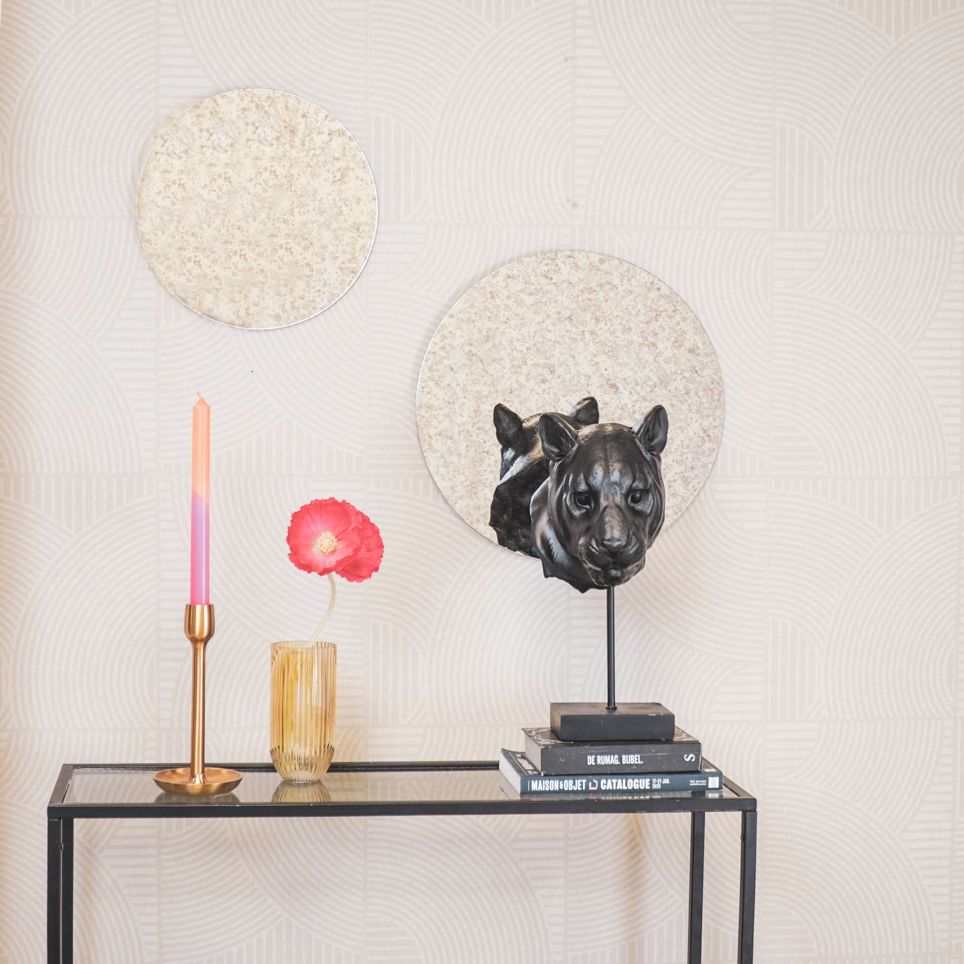 Spiegel - Rond - Smokey Glas - 30x1x30m