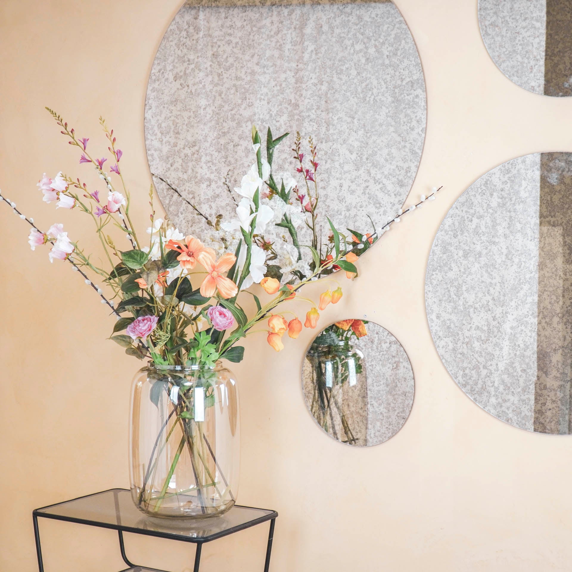 Spiegel - Rond - Smokey Glas - 30x1x30m