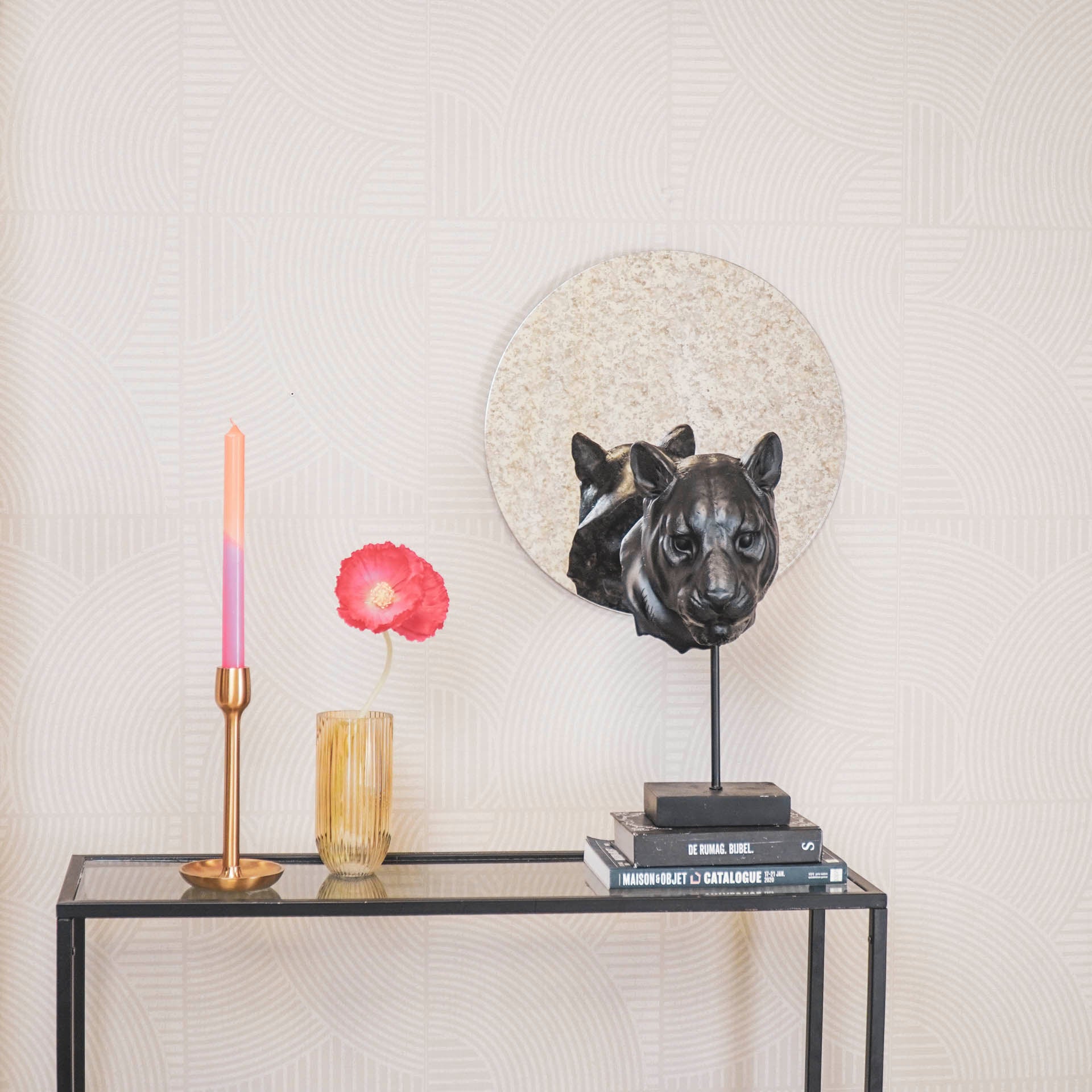 Spiegel - Rond - Smokey Glas - 40x1x40m