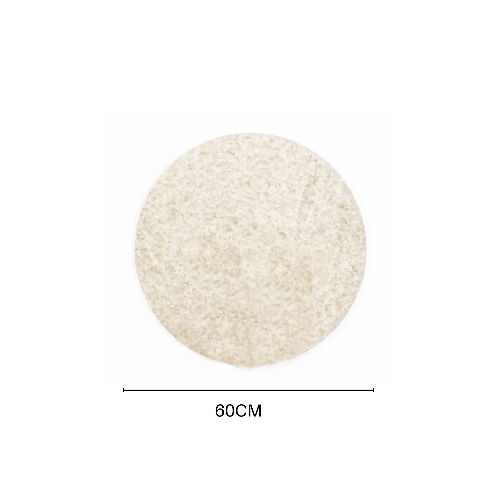 Spiegel - Rond - Smokey Glas - 60x1x60cm