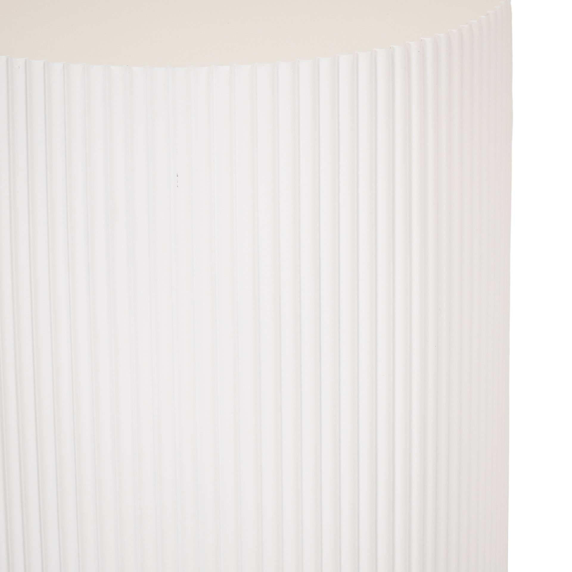 Bijzettafel /Pilaar- Cilinder - MDF - Wit - 30x30x54cm