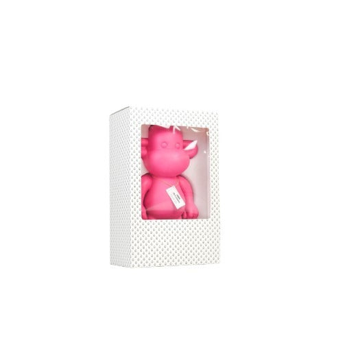 Ornament - Aap Beeld 'The Legend' - Polyresin - Roze - 20,5x13,5x35cm