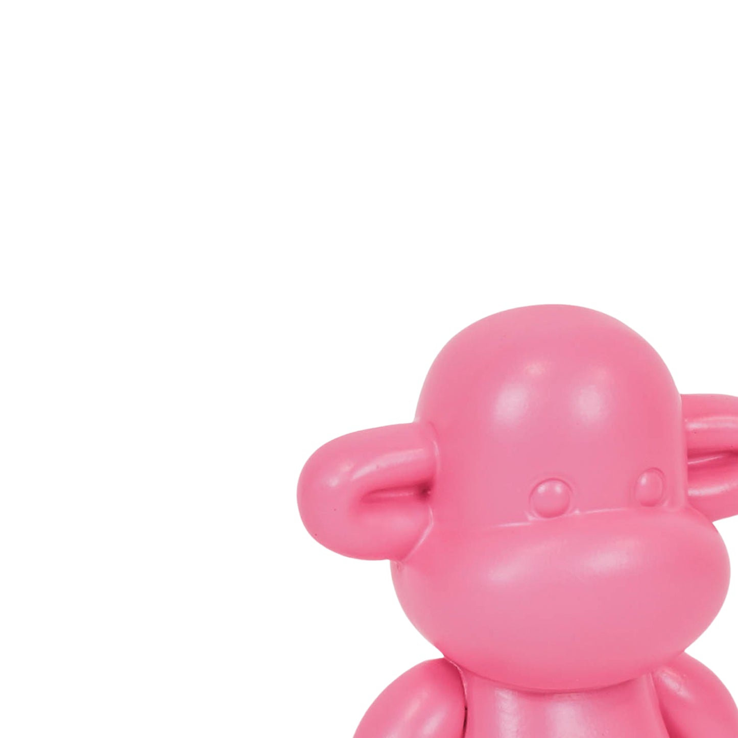 Ornament - Hang loose Aap Beeld 'The Legend' - Polyresin - Roze - 33x21x50cm