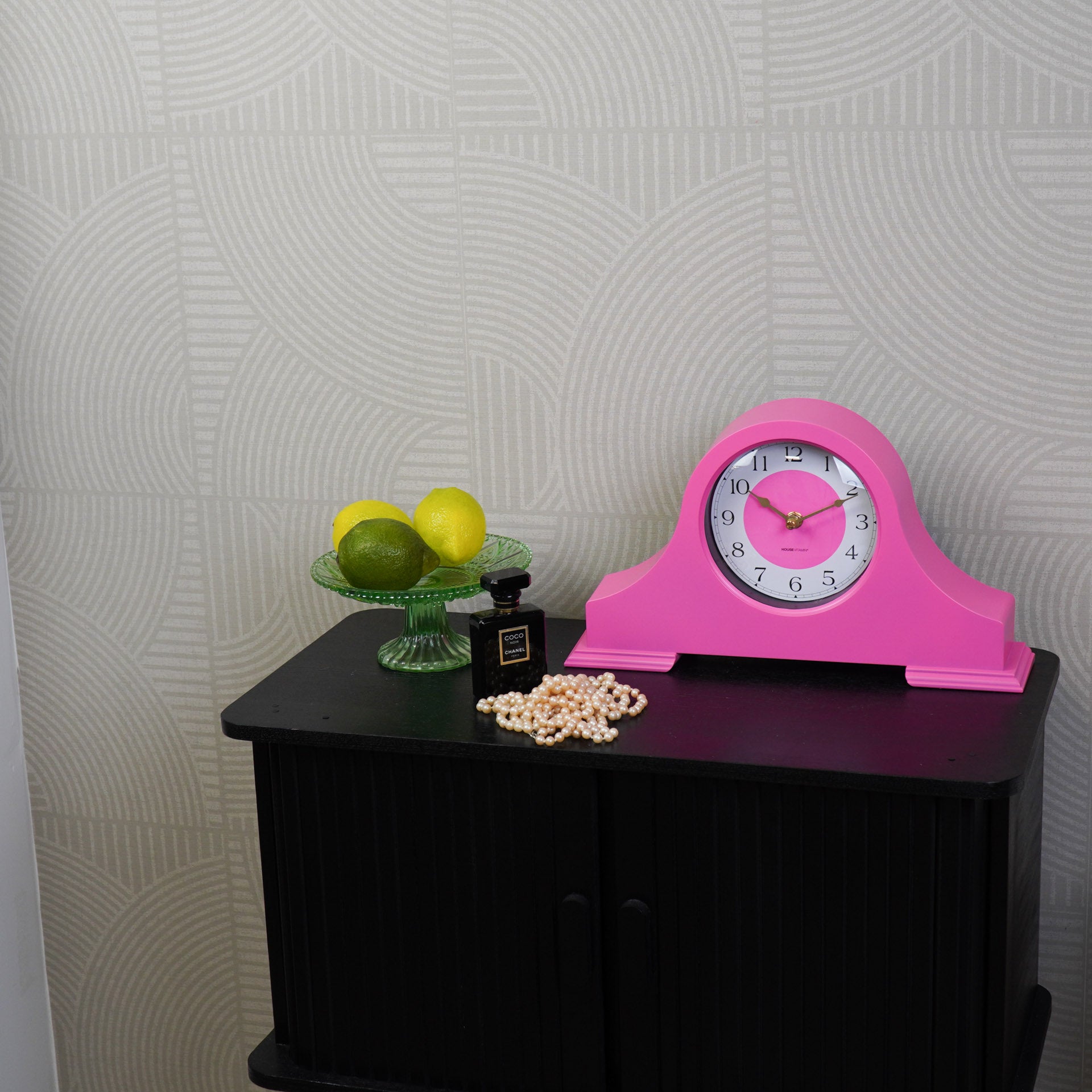 Klok- Mantel Klok- Roze - 36x8,5x20 cm