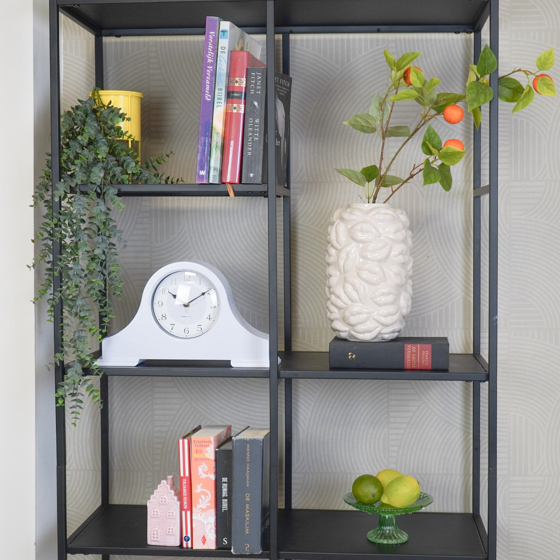Klok- Mantel Klok- Lila - 36x8,5x20 cm