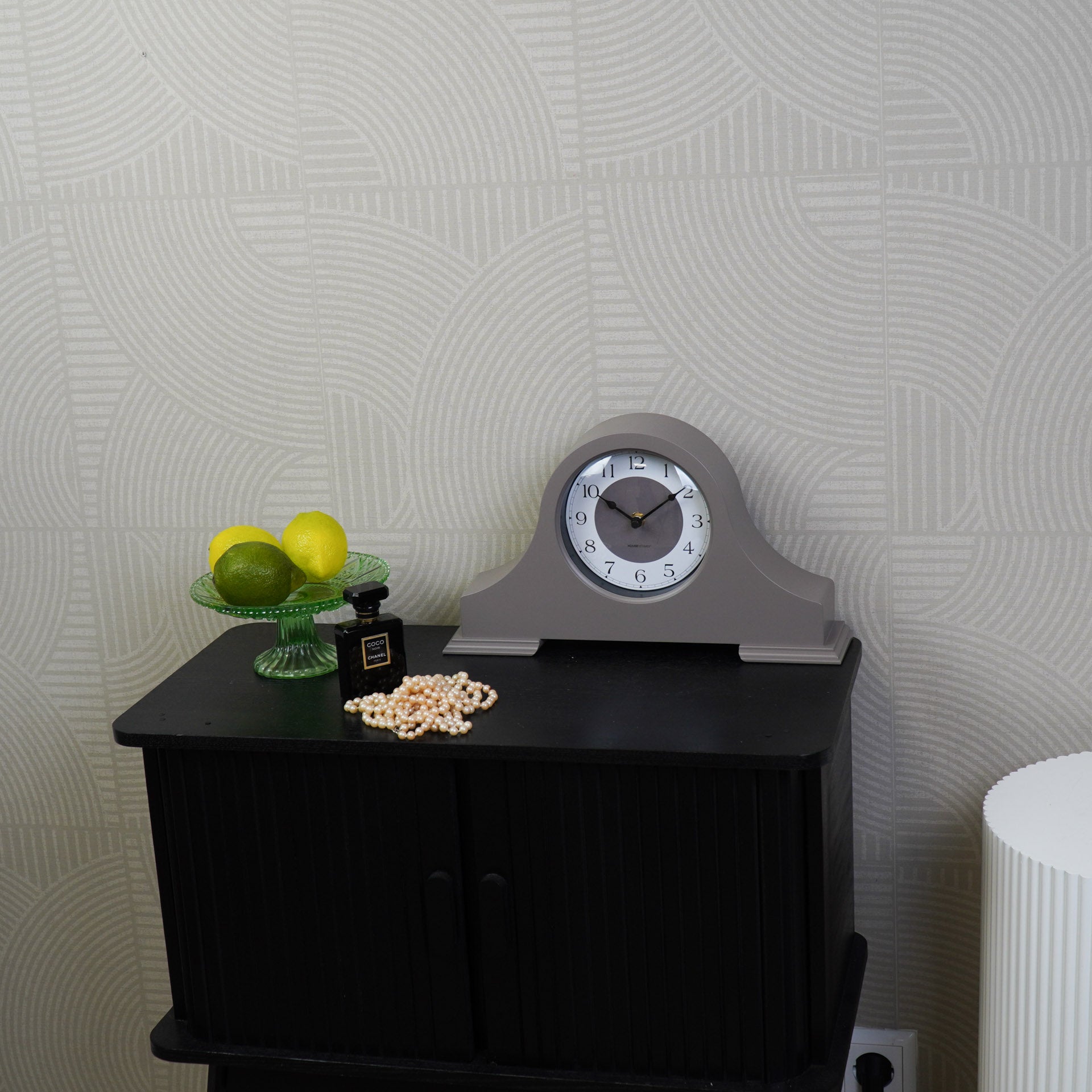 Klok- Mantel Klok- Taupe - 36x8,5x20 cm