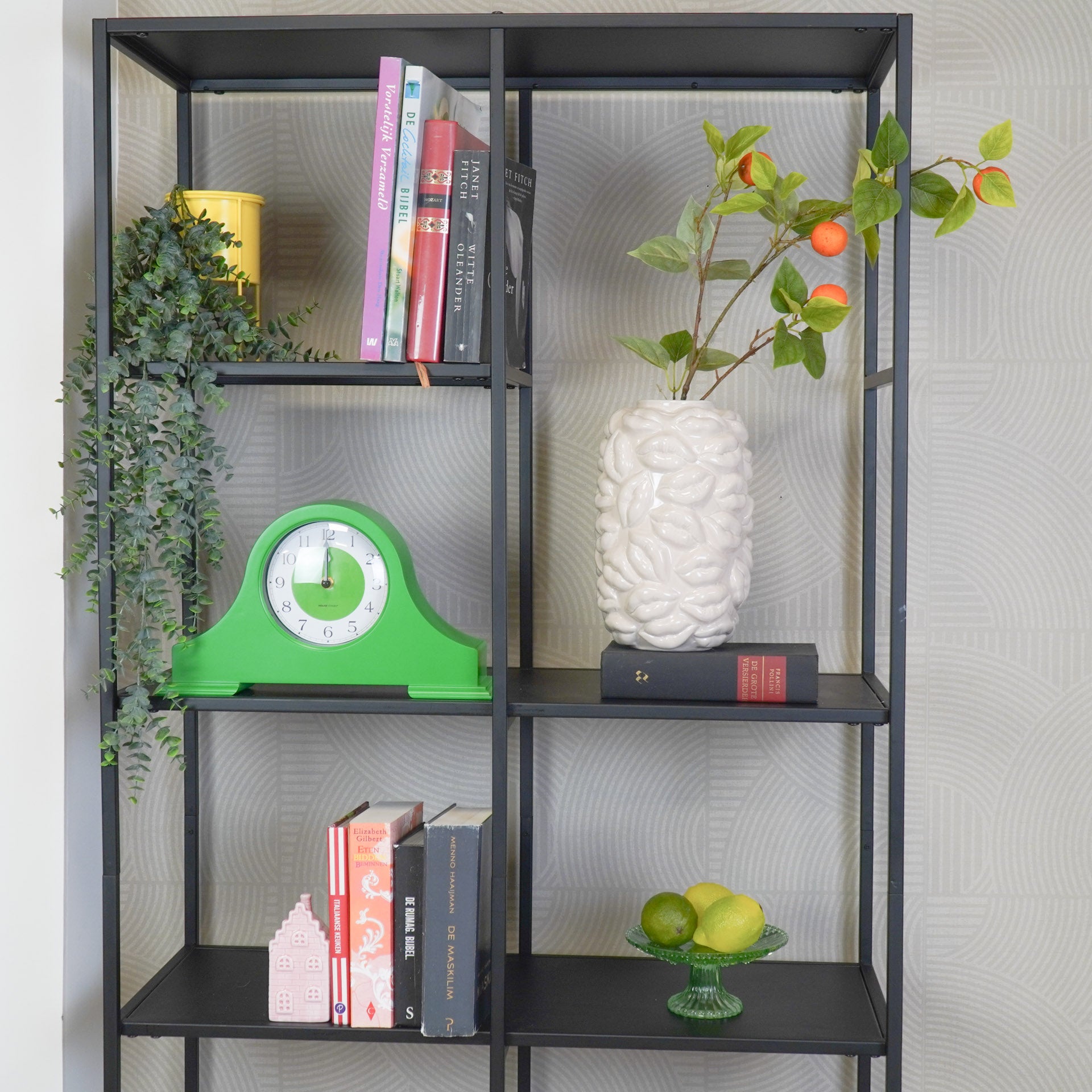 Klok- Mantel Klok- Groen - 36x8,5x20 cm