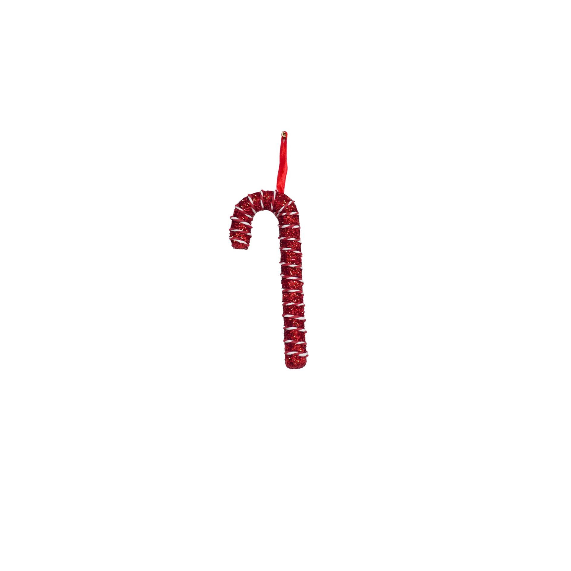 Kerstversiering - Zuurstok - Rood - Foam - 21 cm