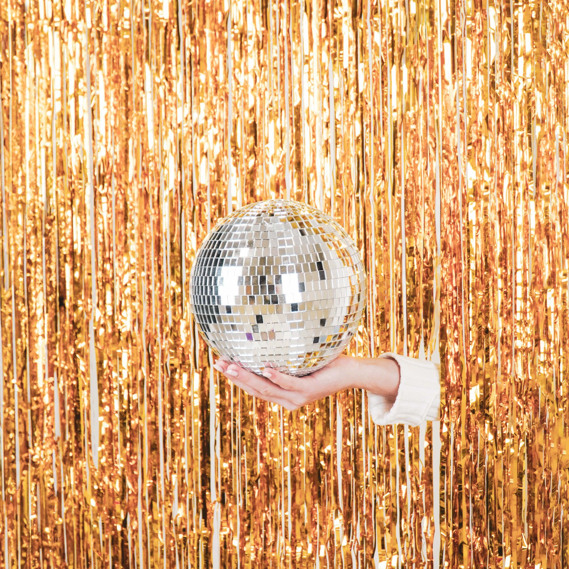 Kerstversiering - Kersthanger - Discobal - Foam - Zilver - 20x20x20cm