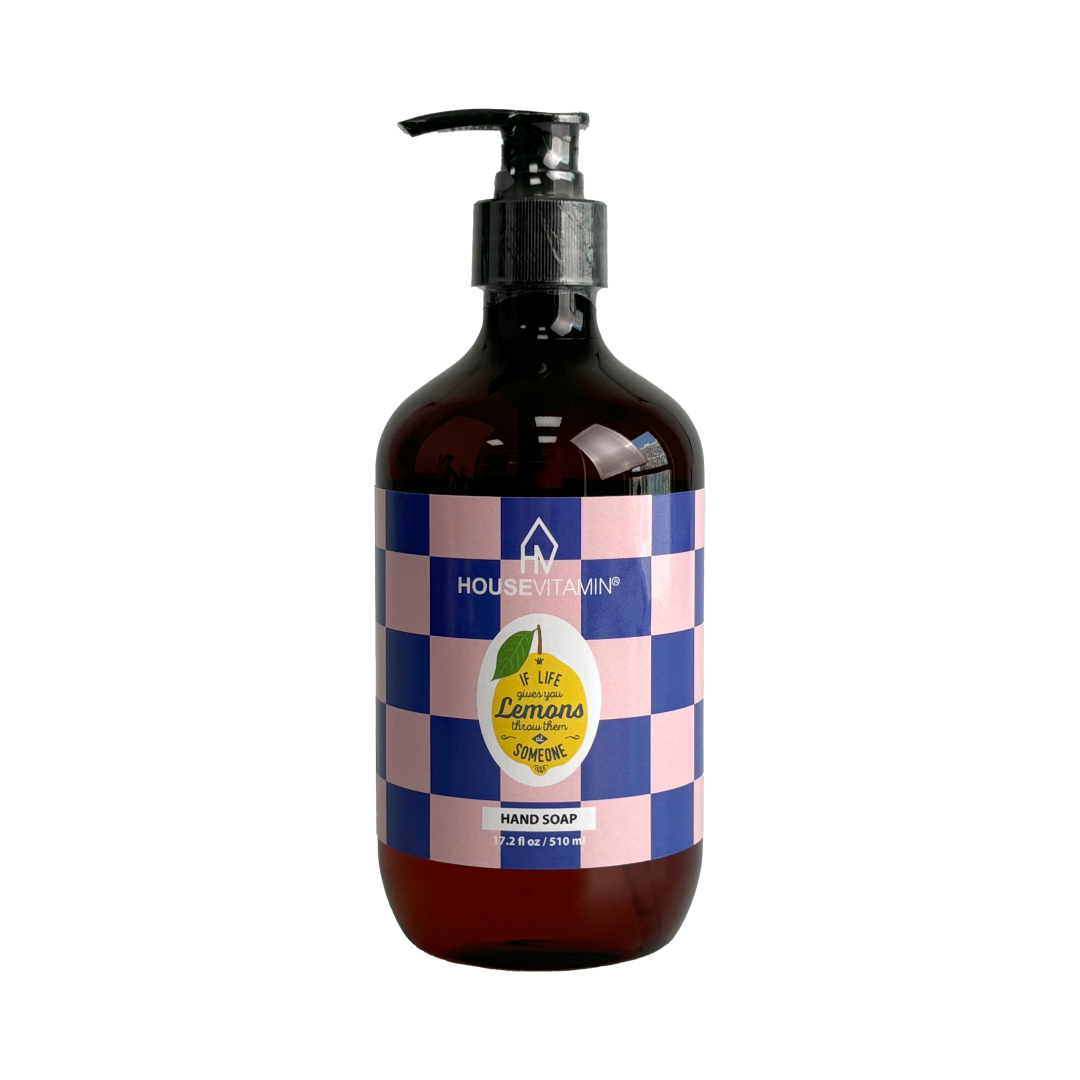 Handzeep - Vegan Handzeep Fles - Citroen / Bergamot / Basilicum - 500ml