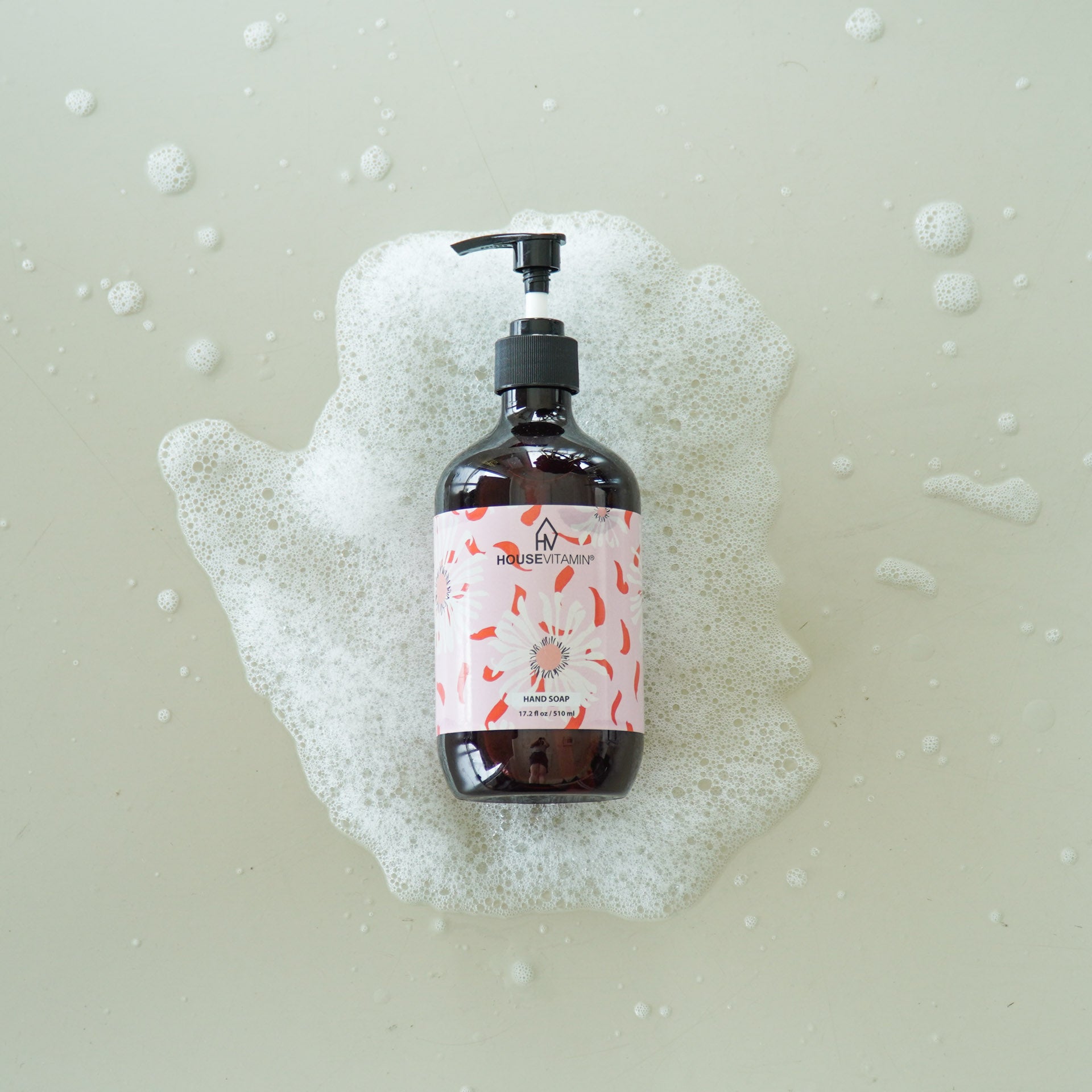 Handzeep - Vegan Handzeep Fles - Bloemig - 500ml