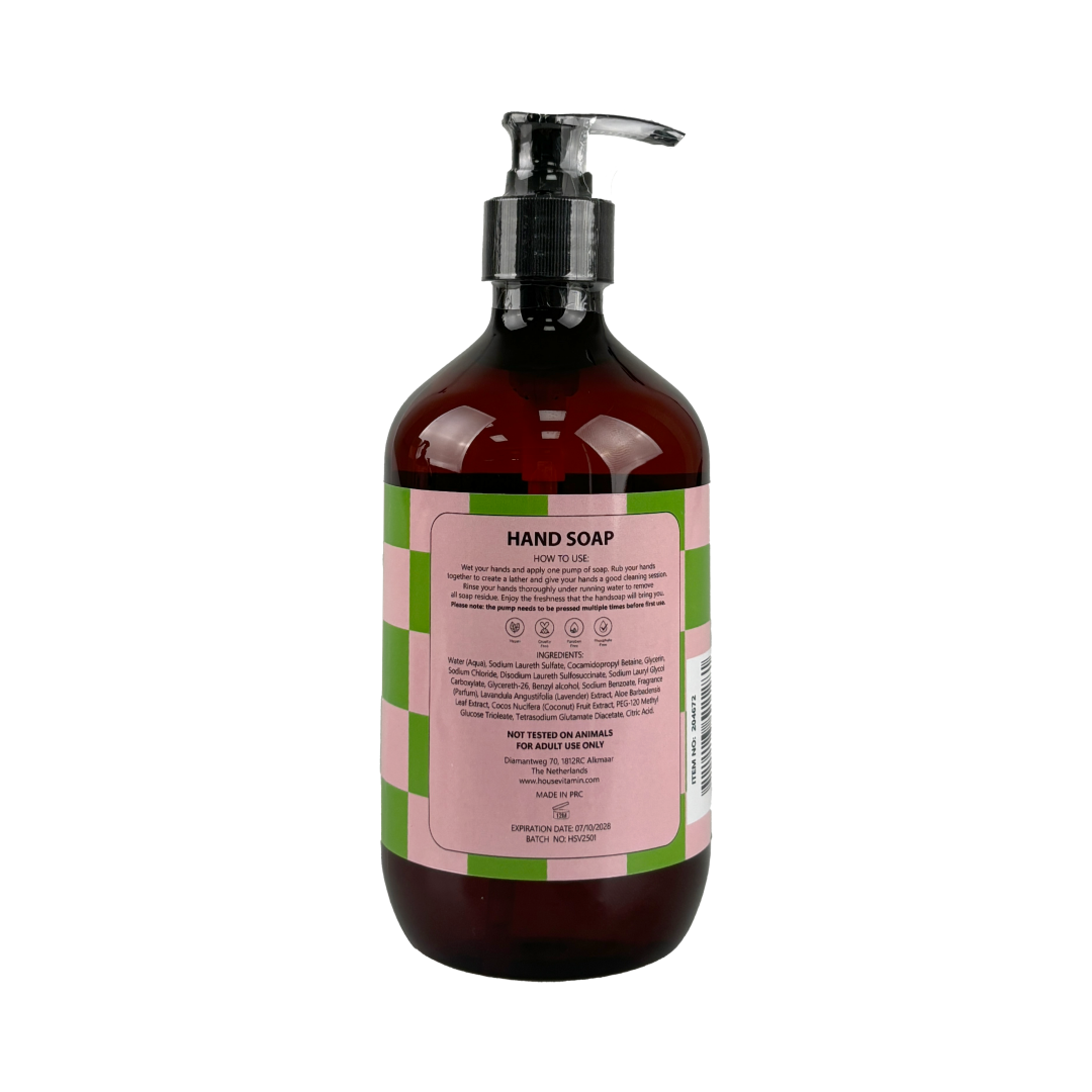 Handzeep - Vegan Handzeep Fles - Komkommer - 500ml