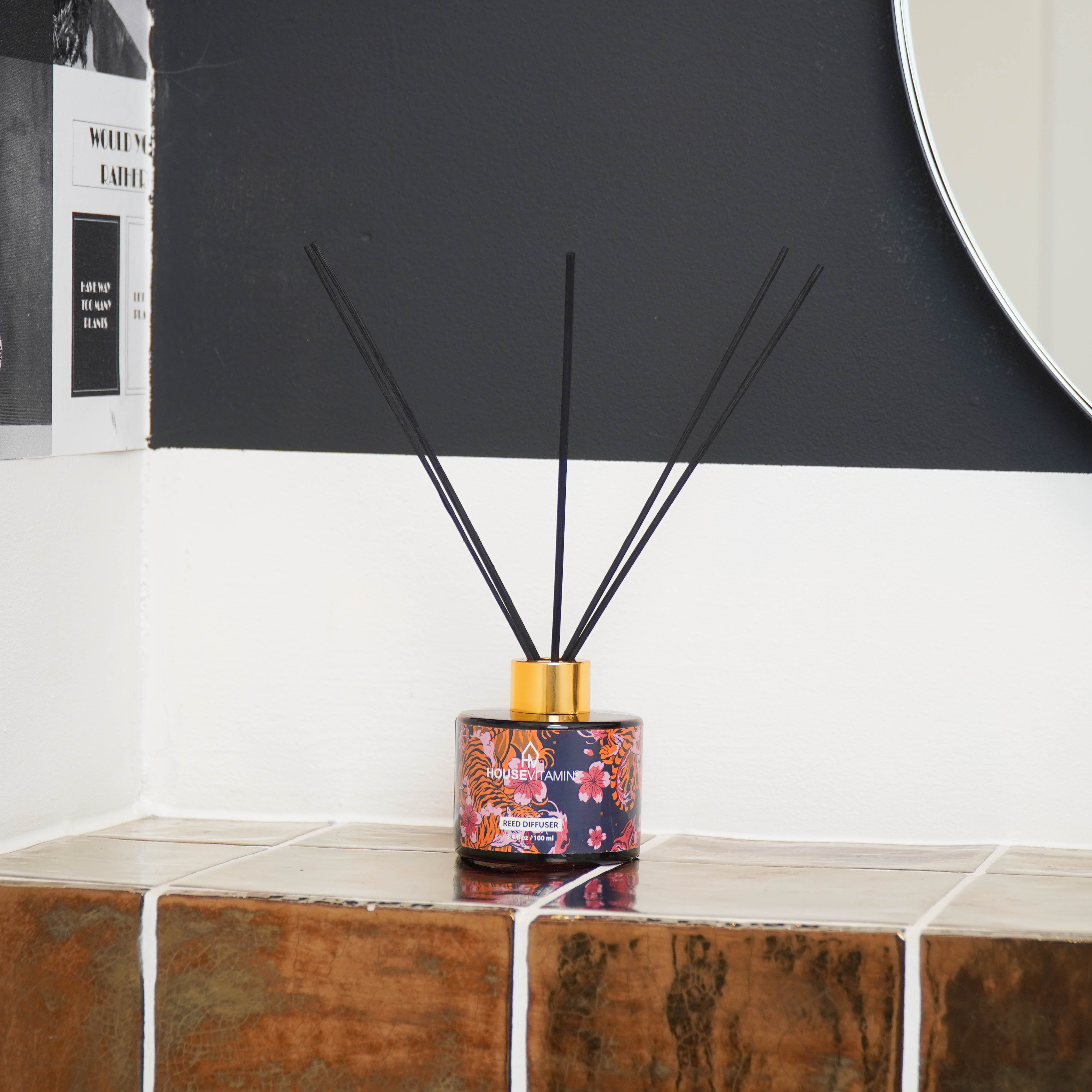 Reed Diffuser - Geurstokjes - Kruidig - 100ml